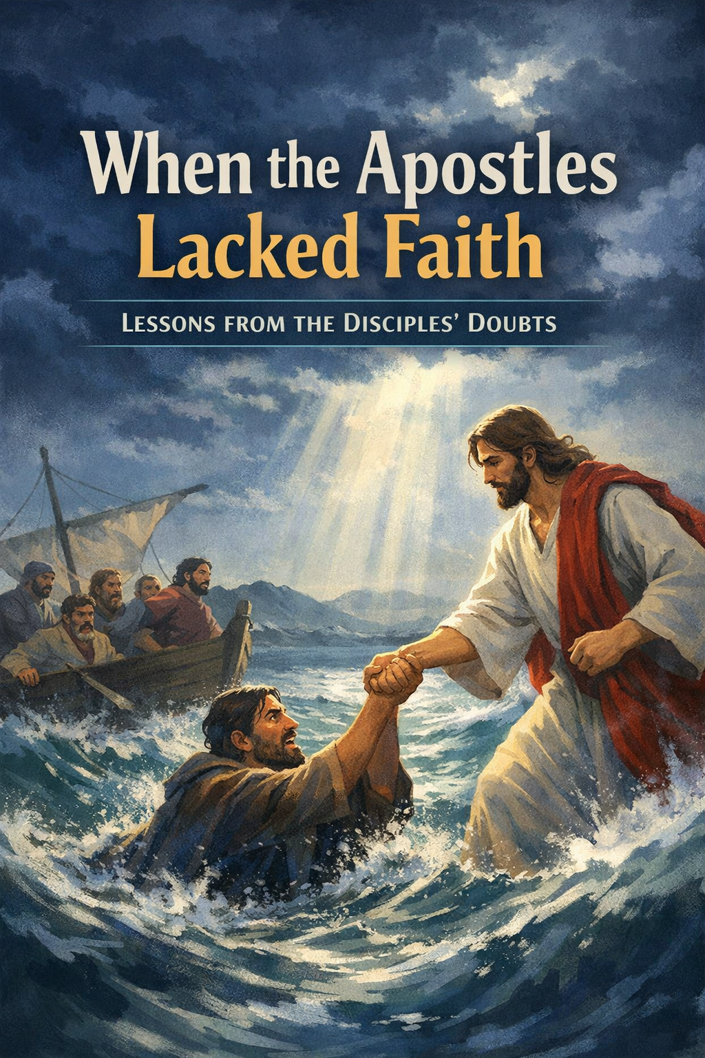 When the Apostles Lacked Faith: Lessons from the Disciples’ Doubts
