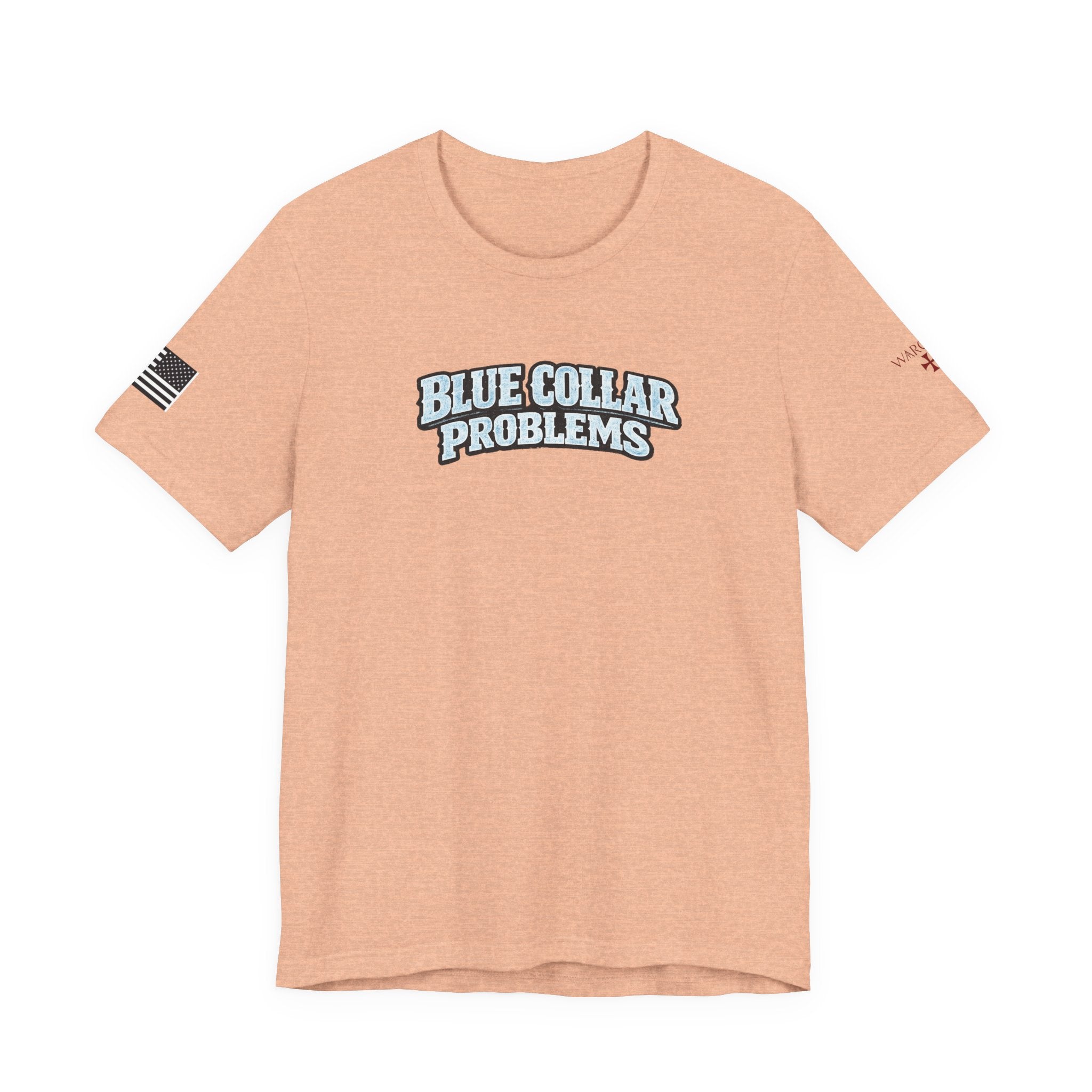 Blue Collar Problems T‑Shirt — Workwear Graphic Tee for Tradespeople