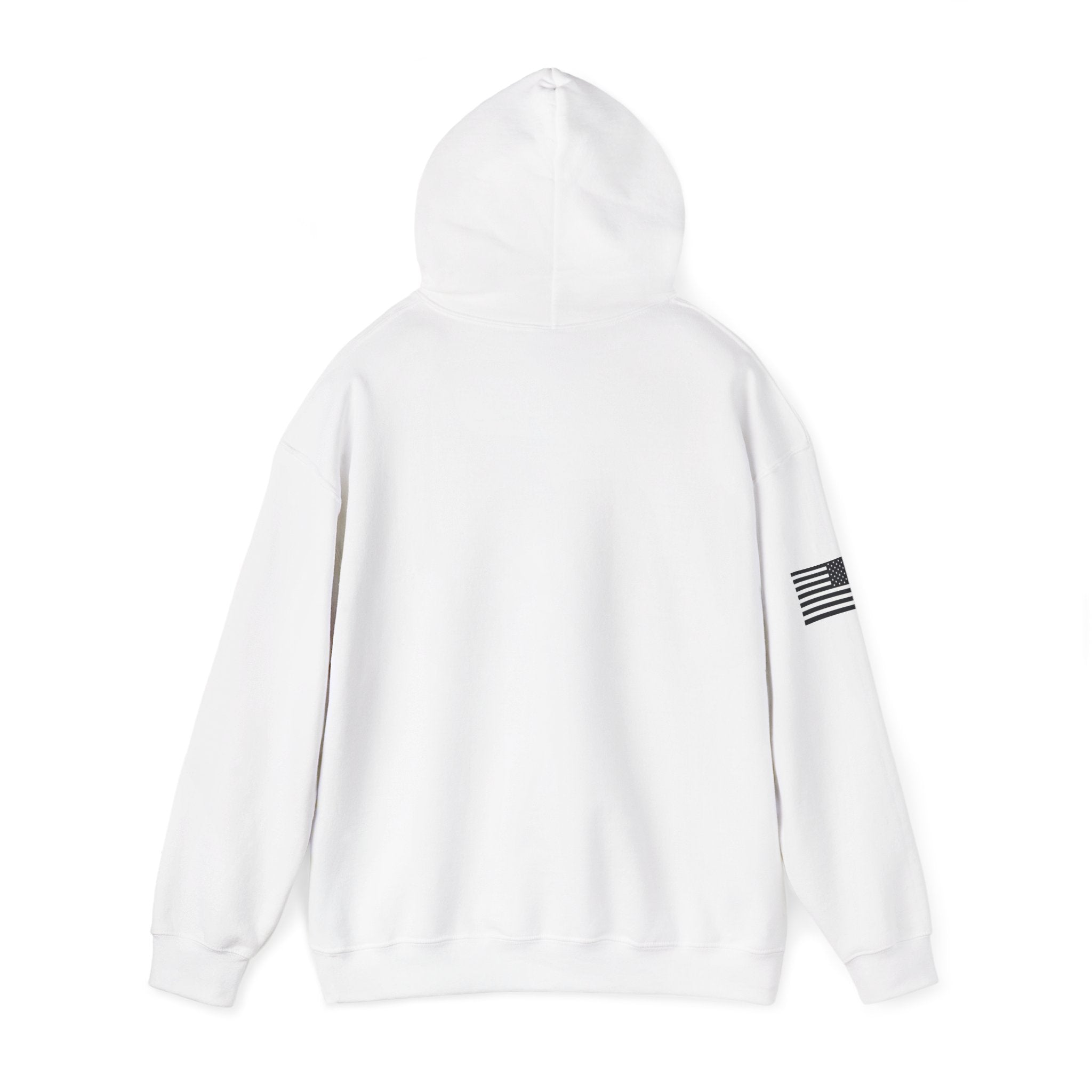 WARGOD Celtic Cross Hoodie – Minimal Viking Rune Graphic Pullover