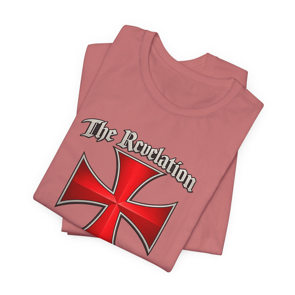 Revelation Cross Tee — "The Revelation Will Not Be Televised" Graphic T-Shirt