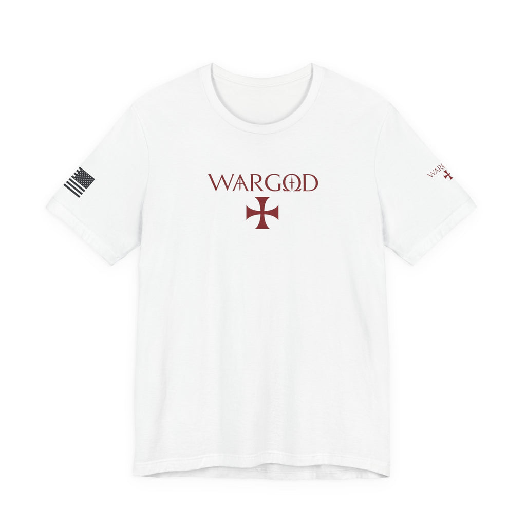 WARGOD Cross Graphic Tee — Military-Inspired Patriotic T-Shirt