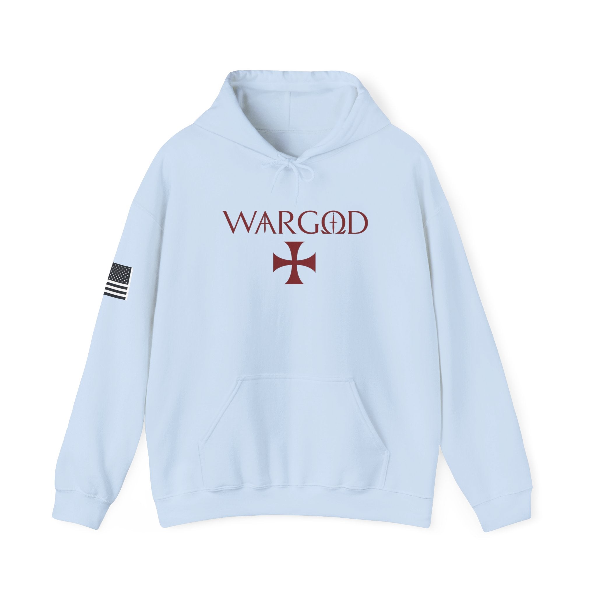 WARGOD Cross Hoodie — Streetwear Hoodie