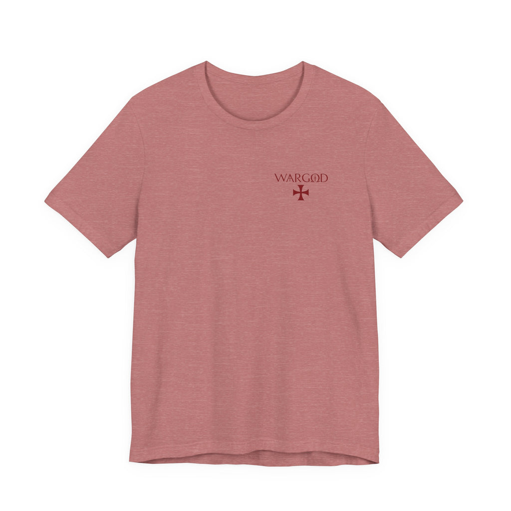 Murder Scene Raven Tee — Wargod Chest Logo Graphic T-Shirt