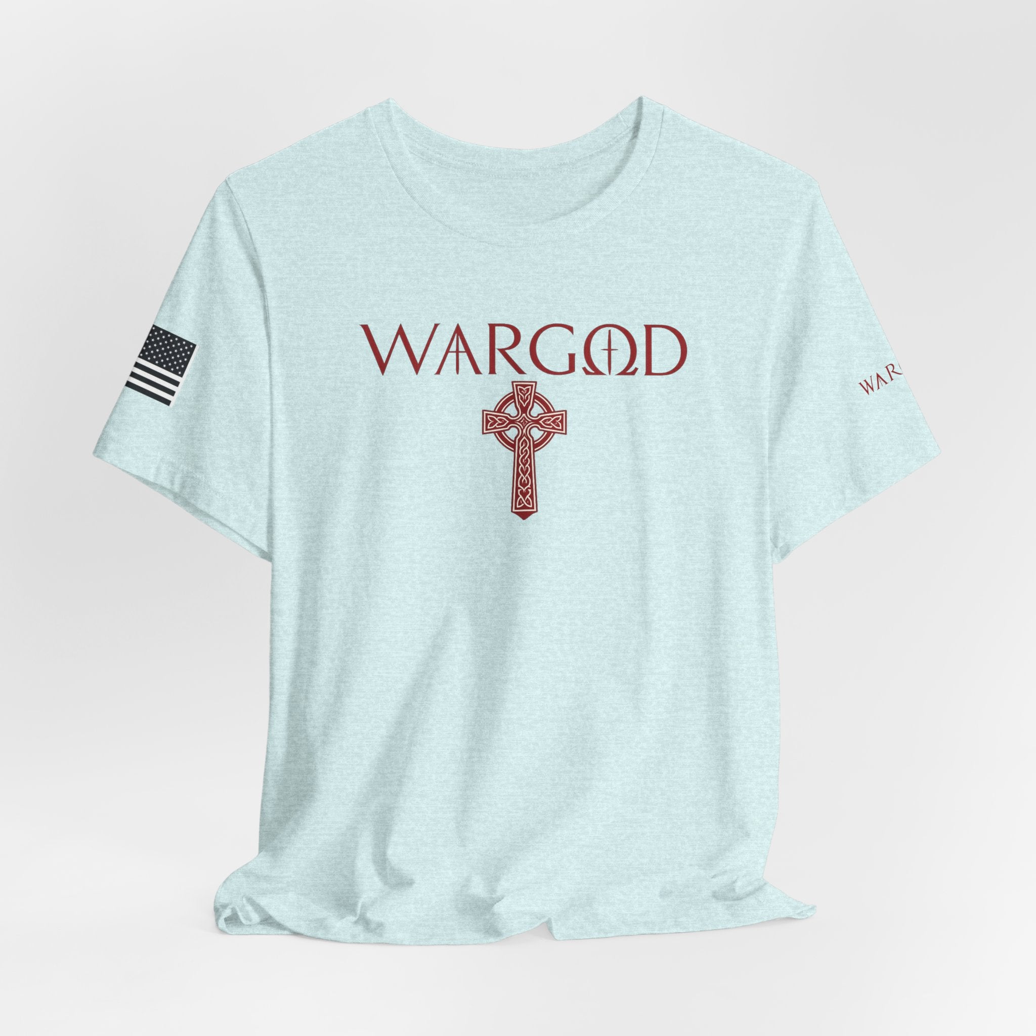 WARGOD Celtic Cross Tee — Inspired Faith Graphic T-Shirt