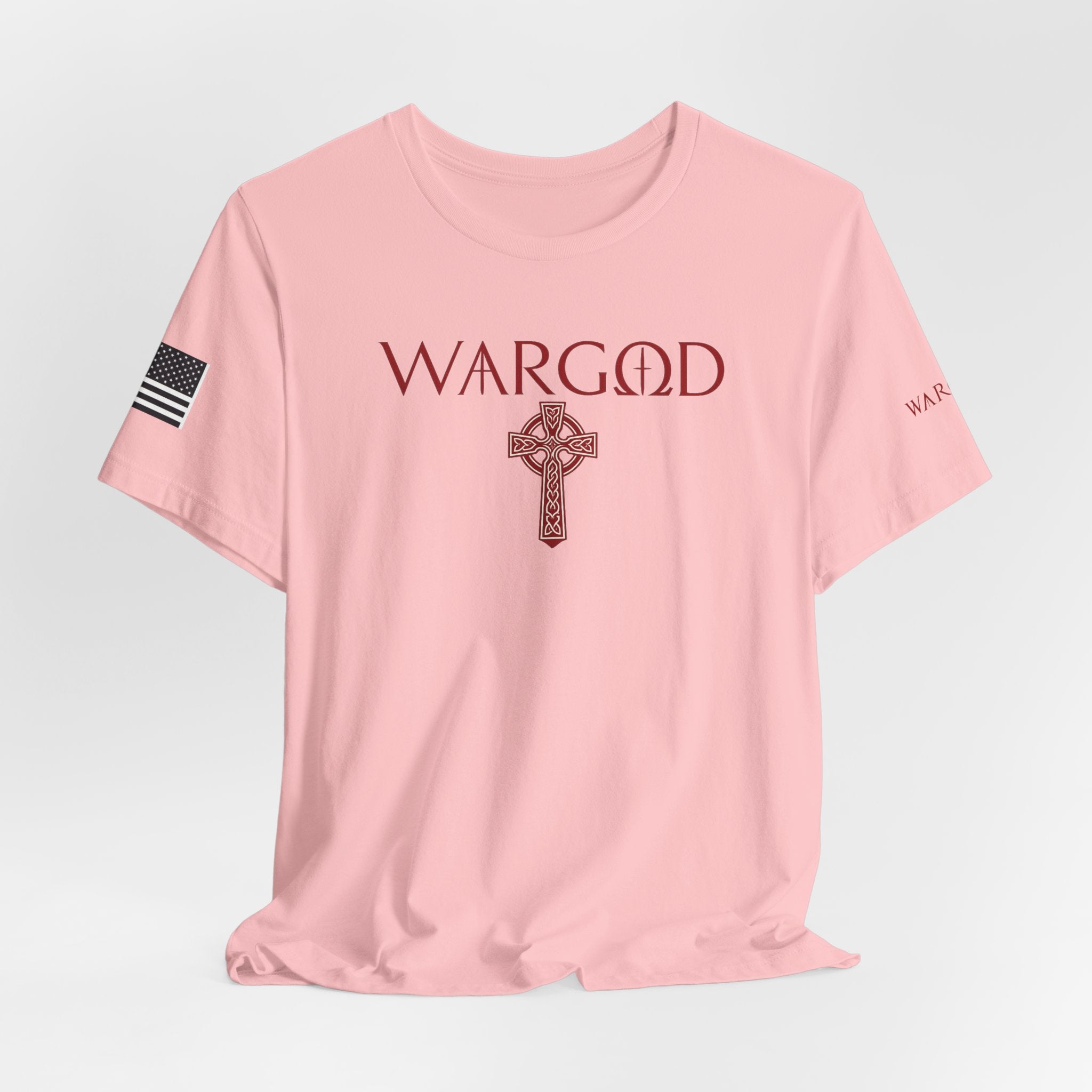 WARGOD Celtic Cross Tee — Inspired Faith Graphic T-Shirt