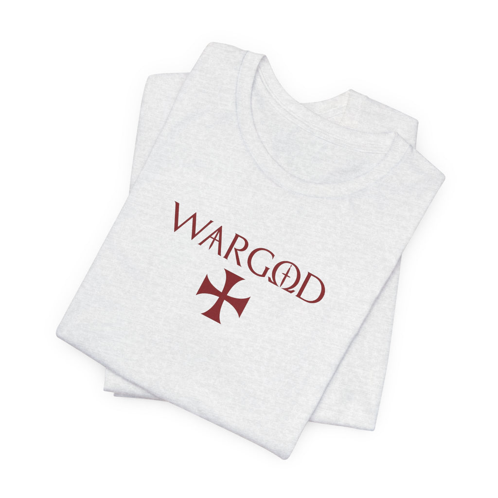 WARGOD Cross Graphic Tee — Military-Inspired Patriotic T-Shirt