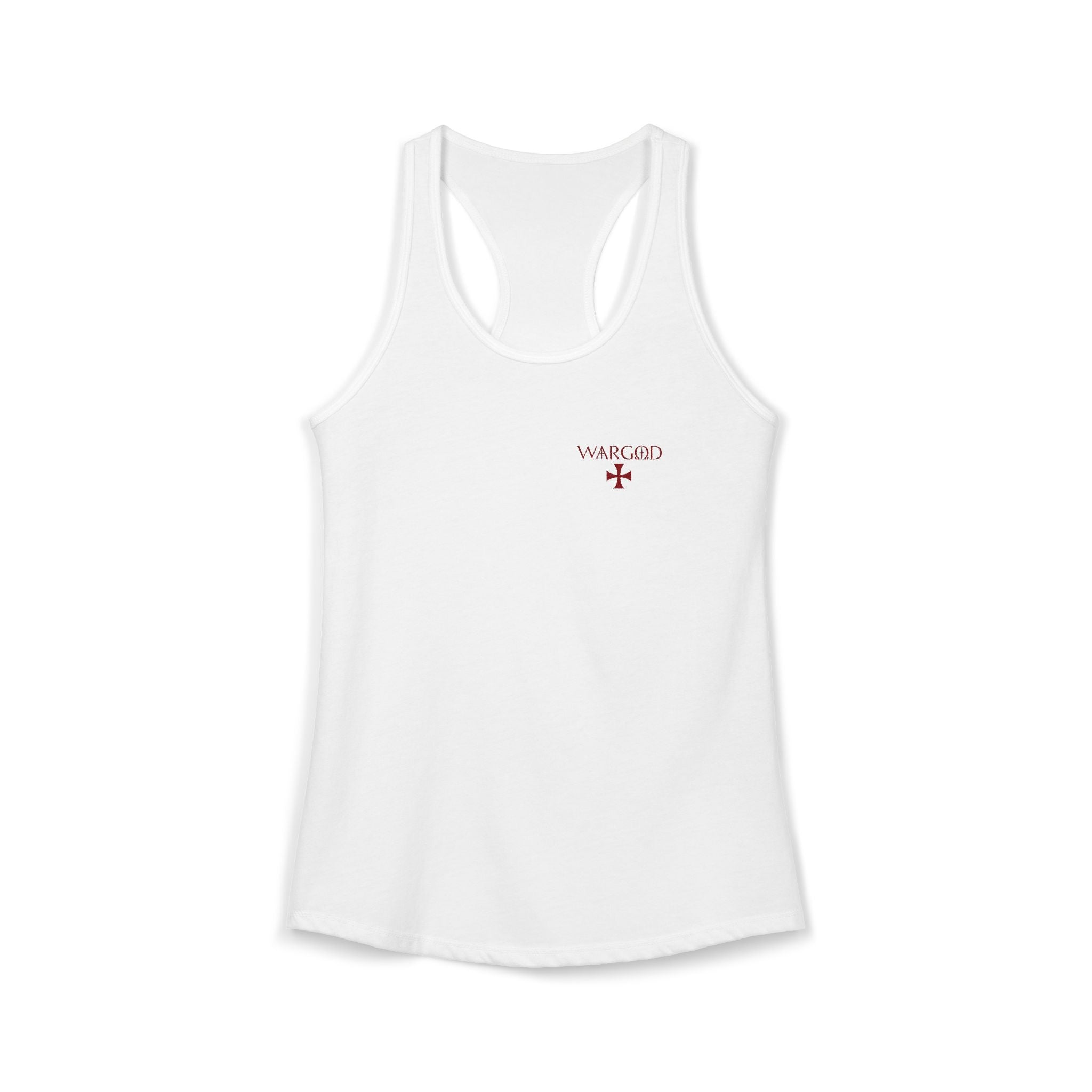 Women's Ideal Racerback Tank-WARGOD- Alpha and Omega