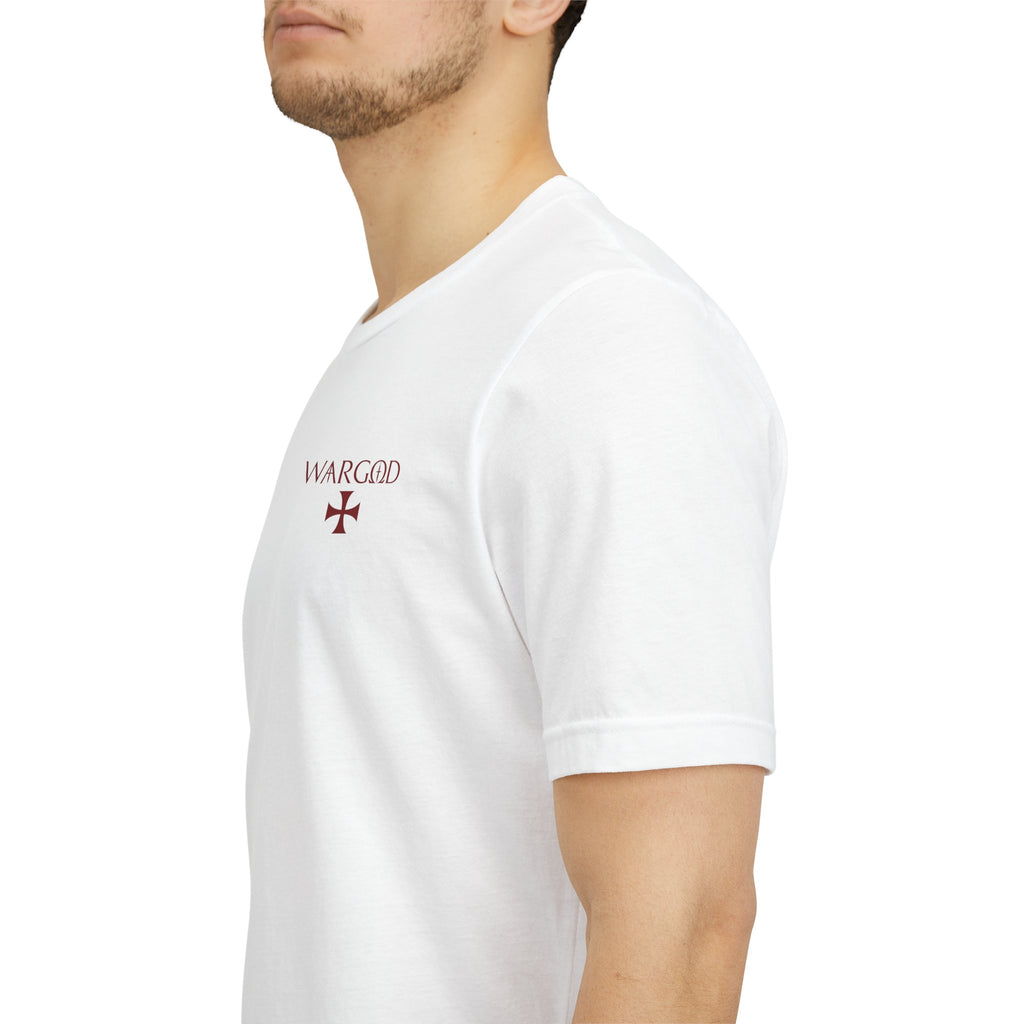 Murder Scene Raven Tee — Wargod Chest Logo Graphic T-Shirt