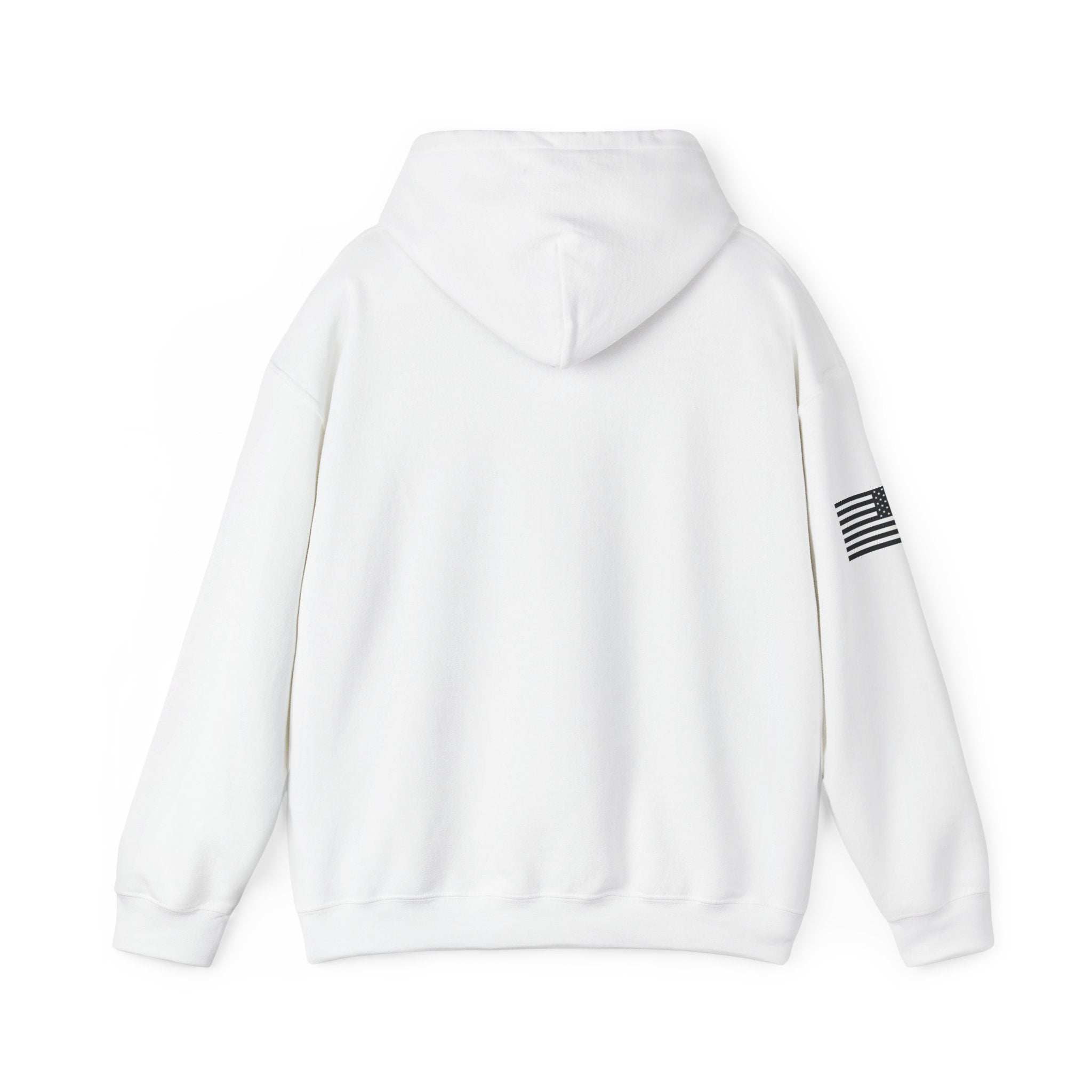 WARGOD Celtic Cross Hoodie – Minimal Viking Rune Graphic Pullover