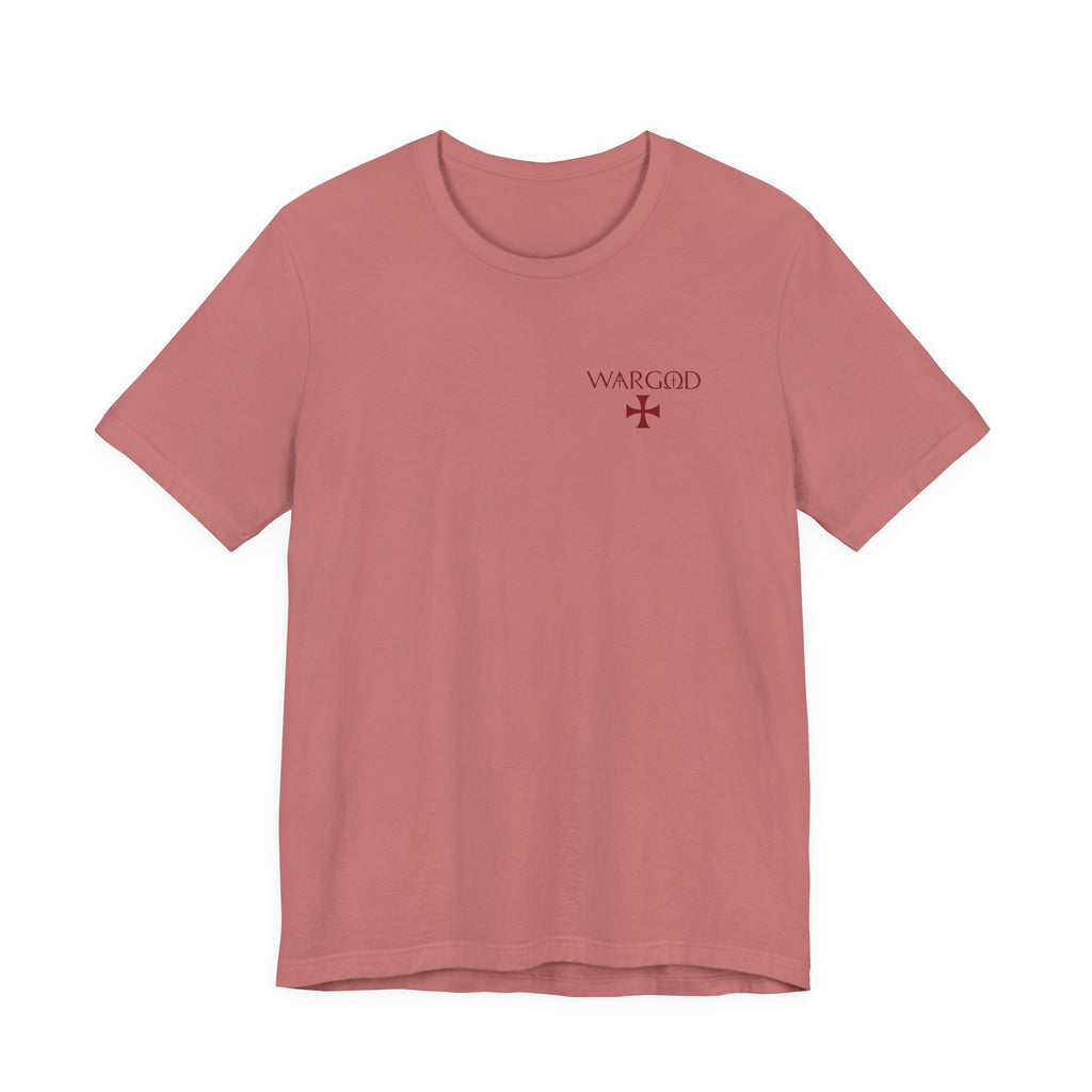 Murder Scene Raven Tee — Wargod Chest Logo Graphic T-Shirt