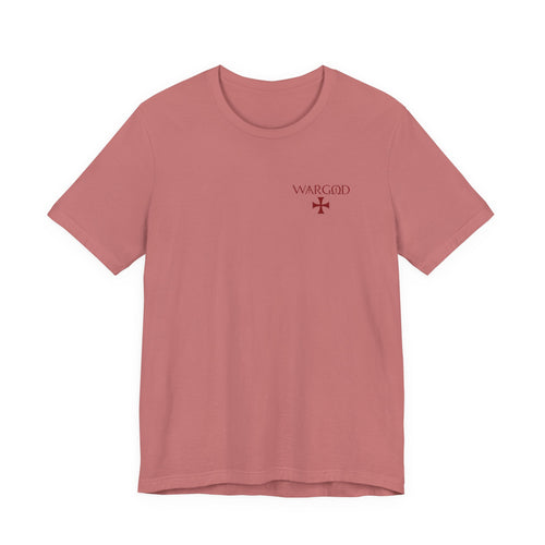 Murder Scene Raven Tee — Wargod Chest Logo Graphic T-Shirt