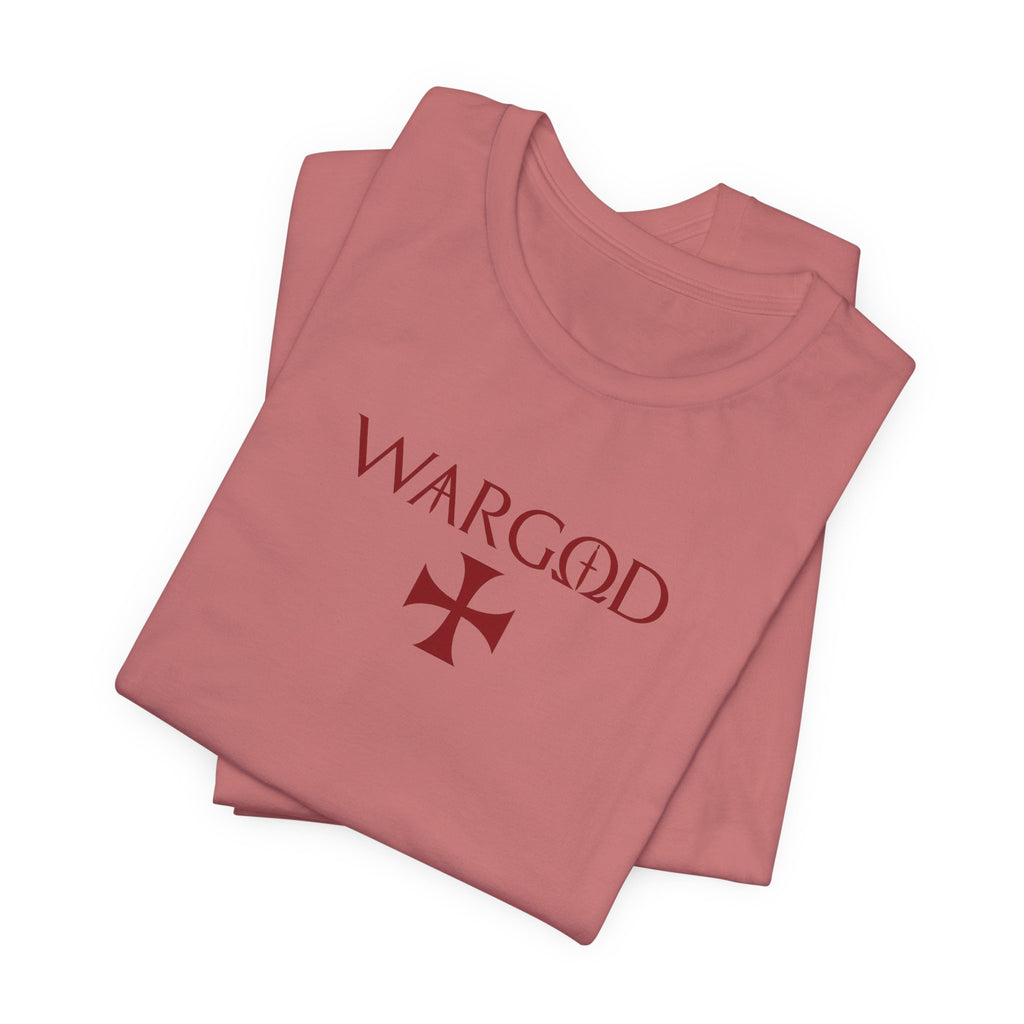 WARGOD Cross Graphic Tee — Military-Inspired Patriotic T-Shirt