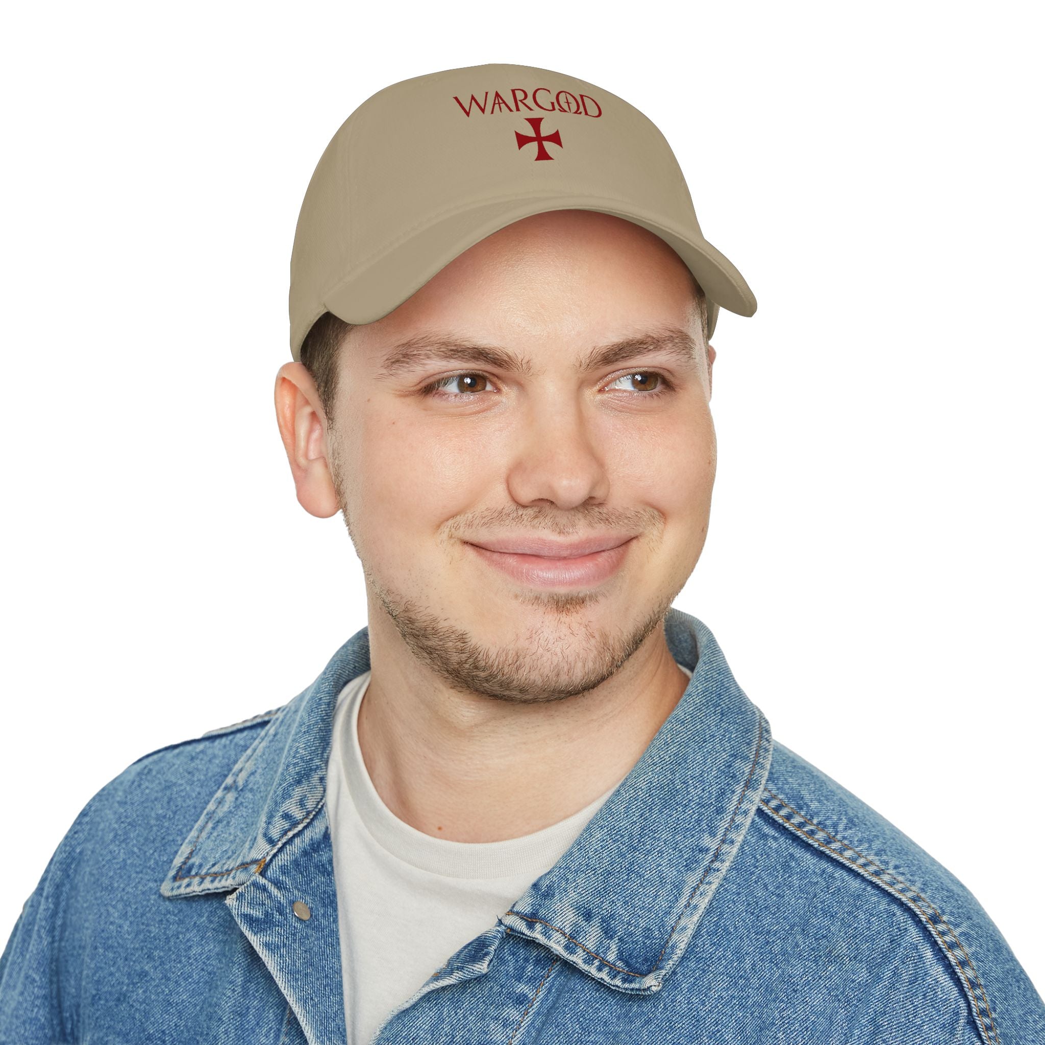 WARGOD Red Cross Embroidered Baseball Cap