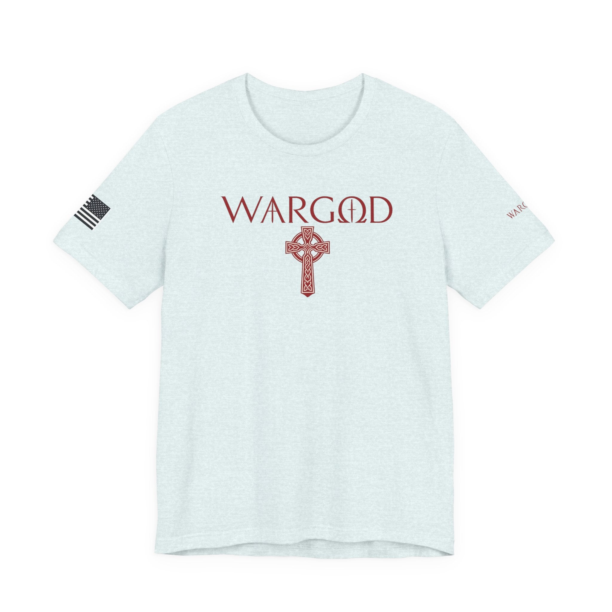 WARGOD Celtic Cross Tee — Inspired Faith Graphic T-Shirt