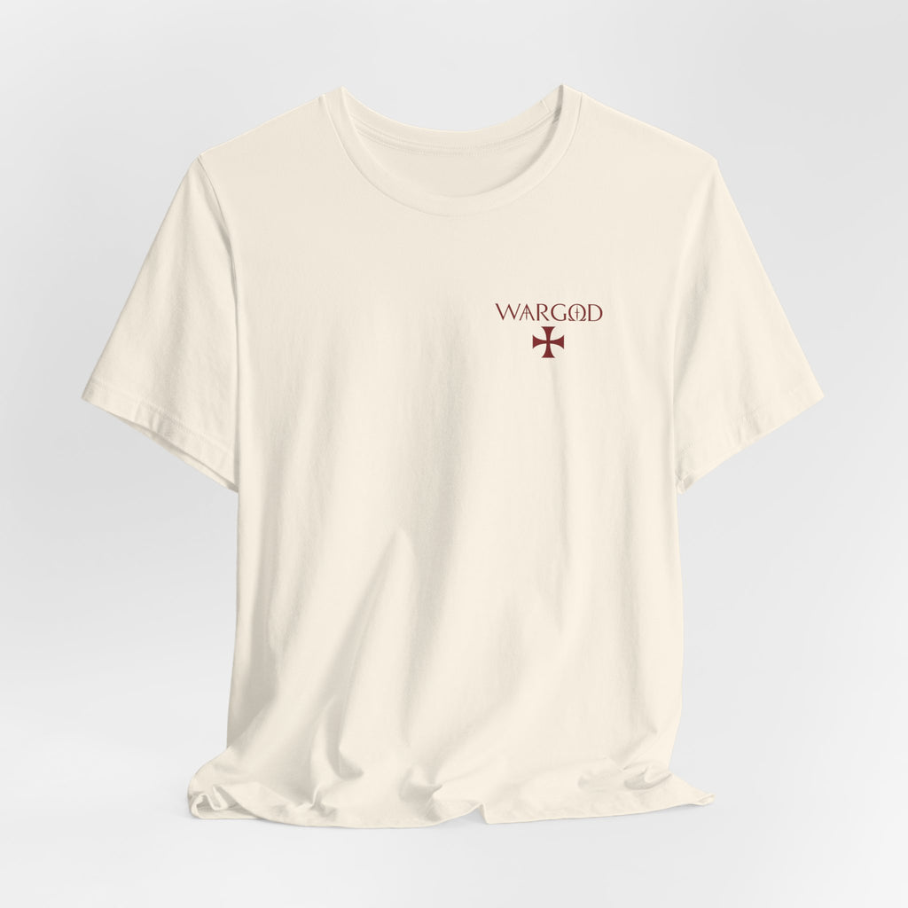 Murder Scene Raven Tee — Wargod Chest Logo Graphic T-Shirt