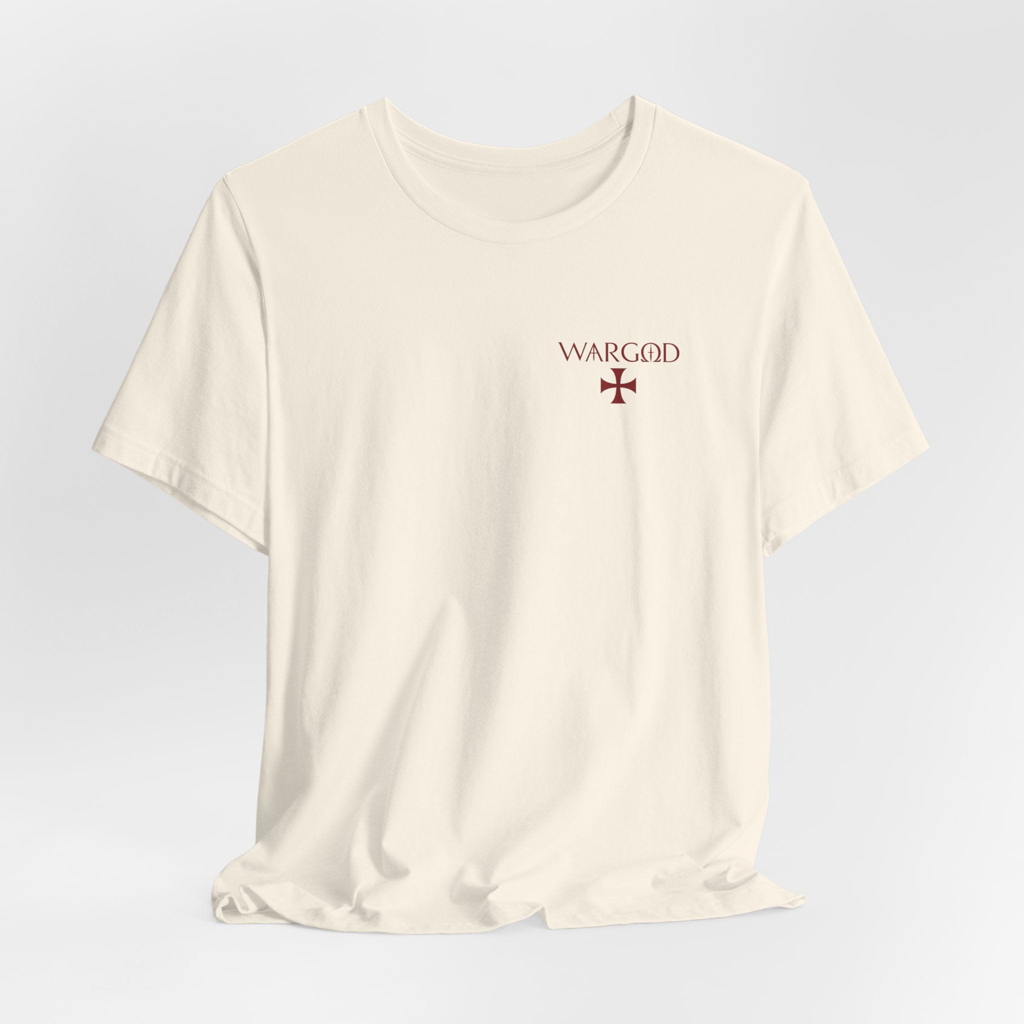 Murder Scene Raven Tee — Wargod Chest Logo Graphic T-Shirt