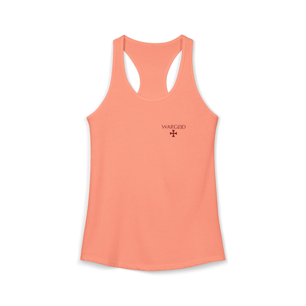 Women's Ideal Racerback Tank-WARGOD- Alpha and Omega
