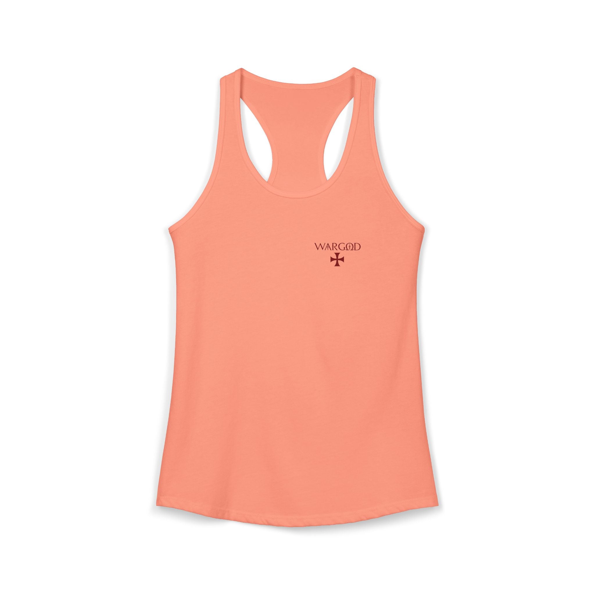 Women's Ideal Racerback Tank-WARGOD- Alpha and Omega