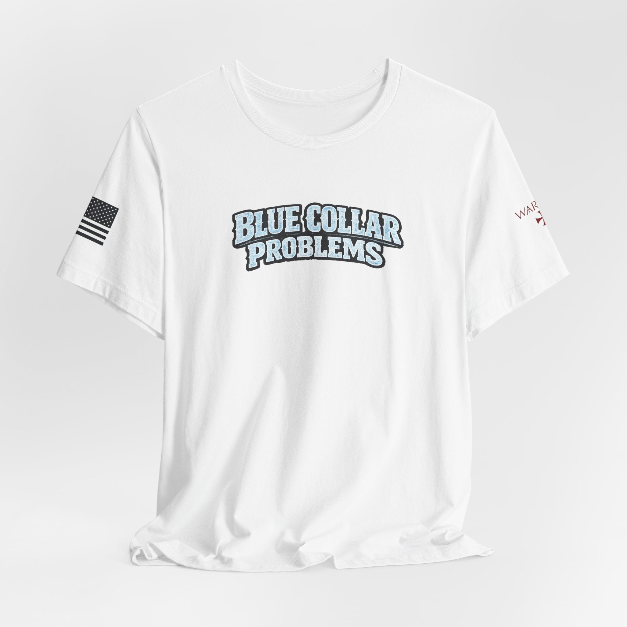 Blue Collar Problems T‑Shirt — Workwear Graphic Tee for Tradespeople