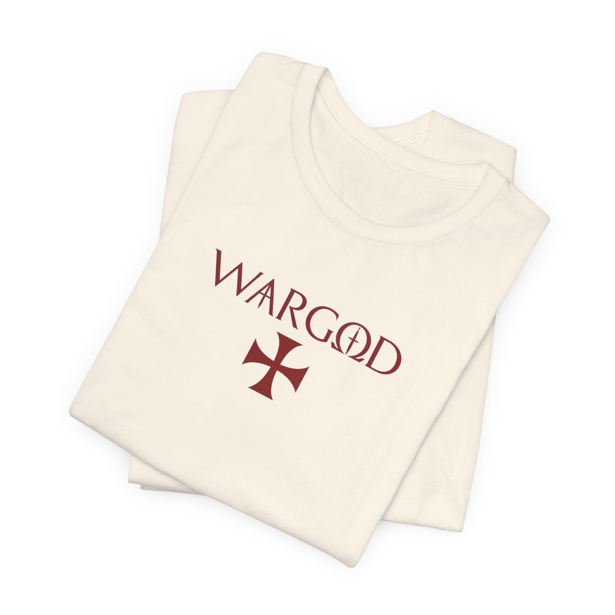 WARGOD Cross Graphic Tee — Military-Inspired Patriotic T-Shirt