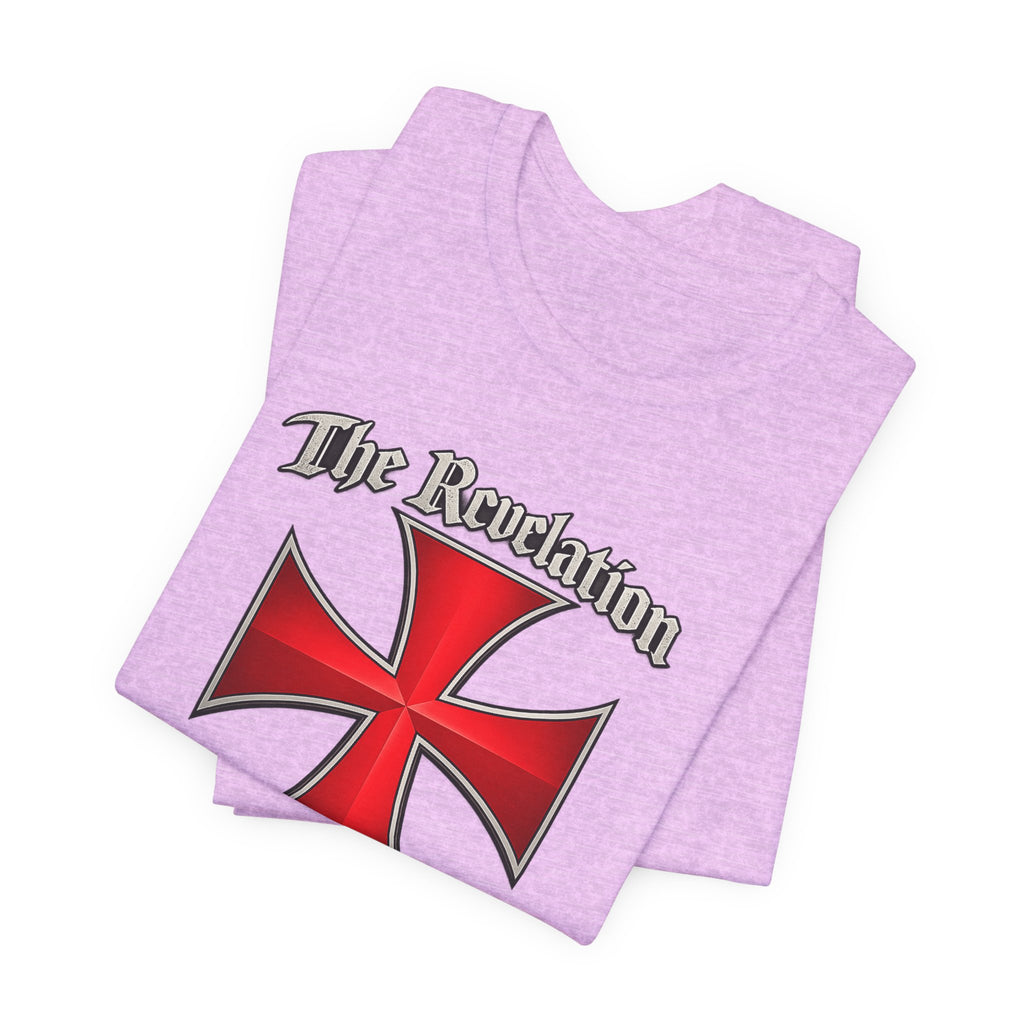 Revelation Cross Tee — "The Revelation Will Not Be Televised" Graphic T-Shirt