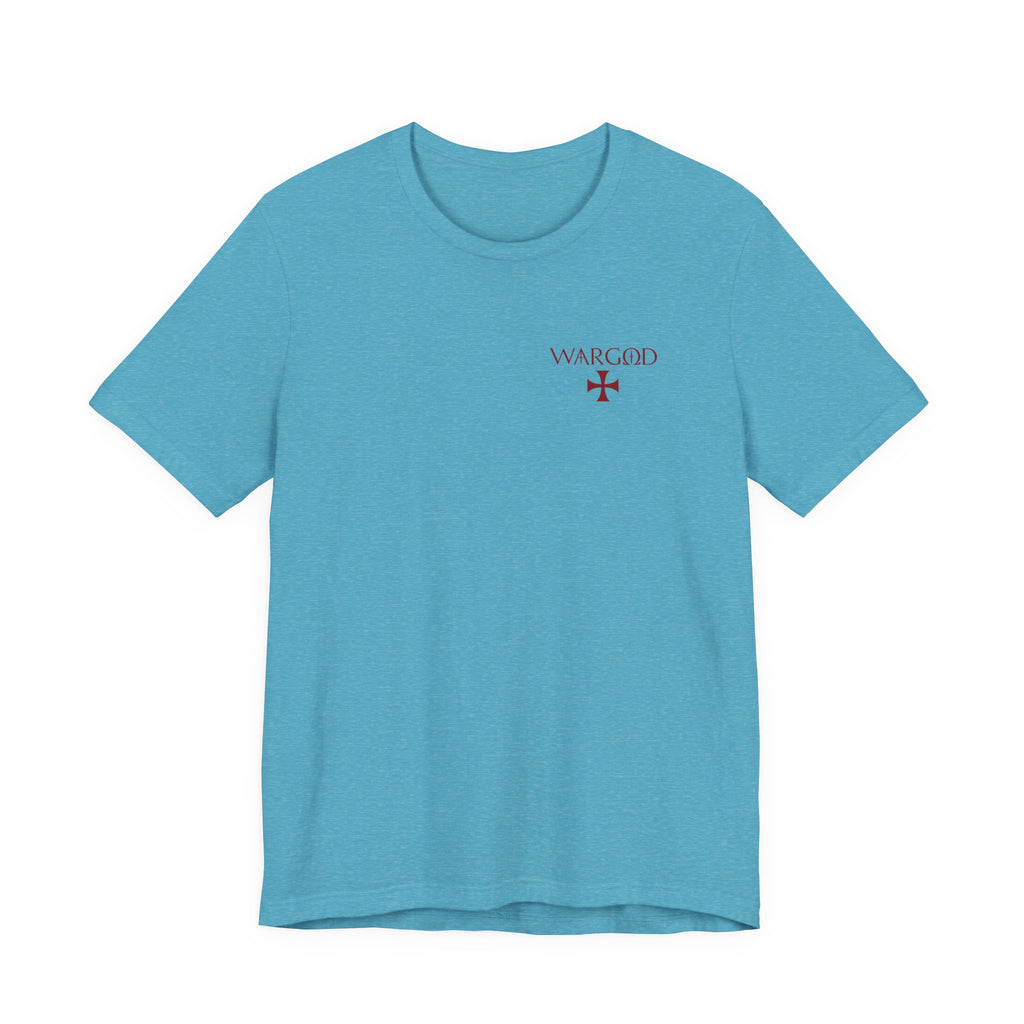 Murder Scene Raven Tee — Wargod Chest Logo Graphic T-Shirt