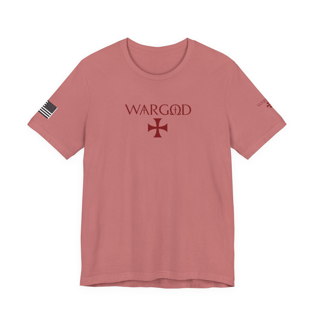 WARGOD Cross Graphic Tee — Military-Inspired Patriotic T-Shirt