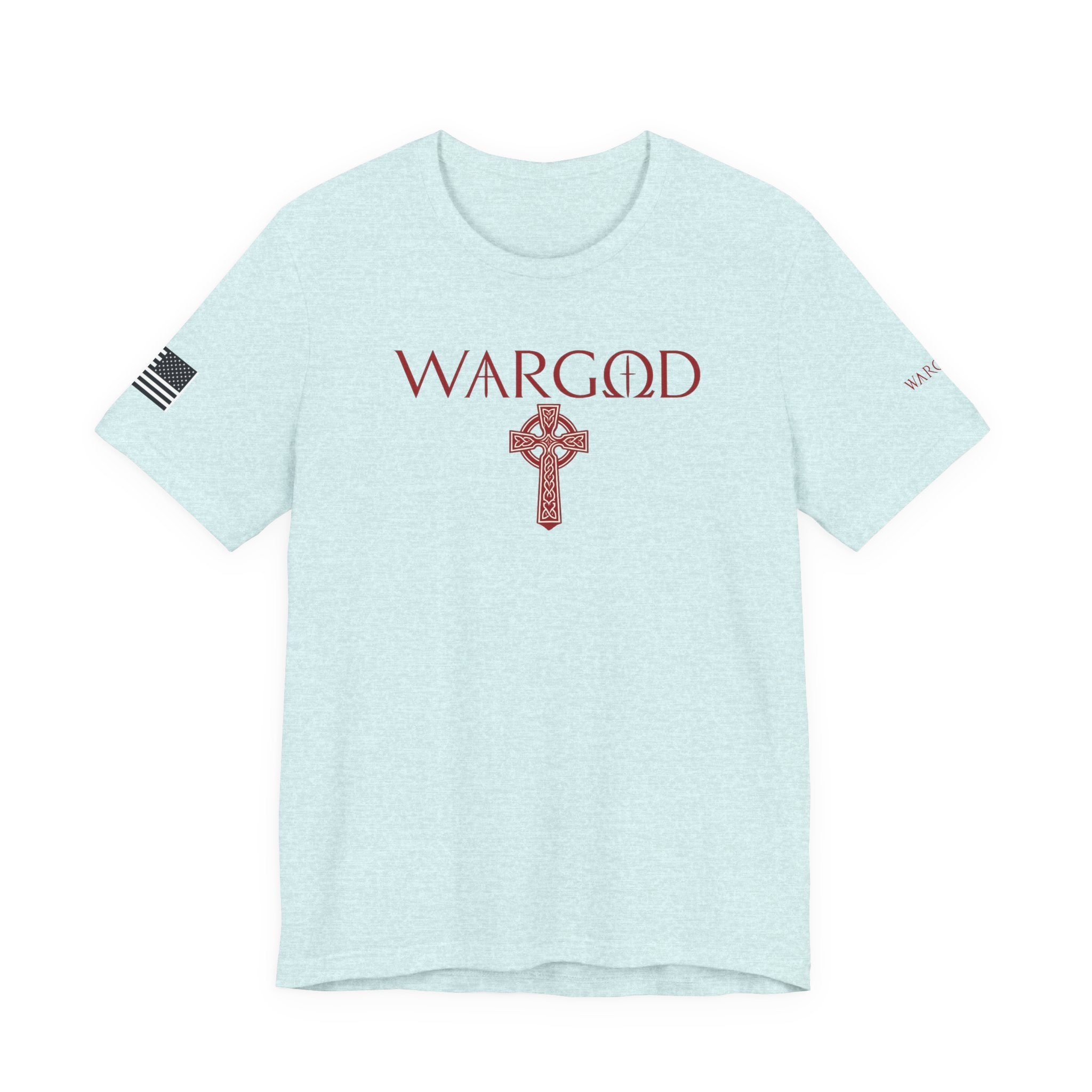 WARGOD Celtic Cross Tee — Inspired Faith Graphic T-Shirt