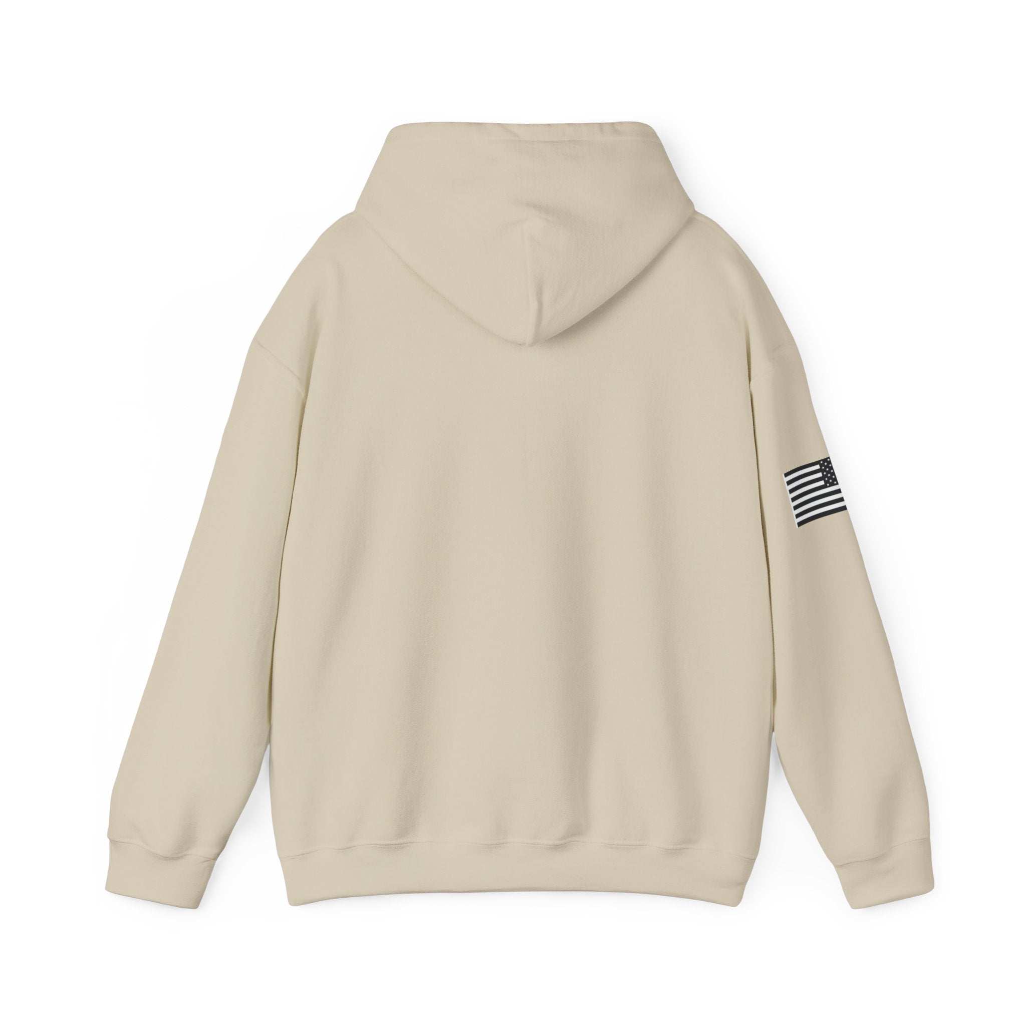 WARGOD Celtic Cross Hoodie – Minimal Viking Rune Graphic Pullover