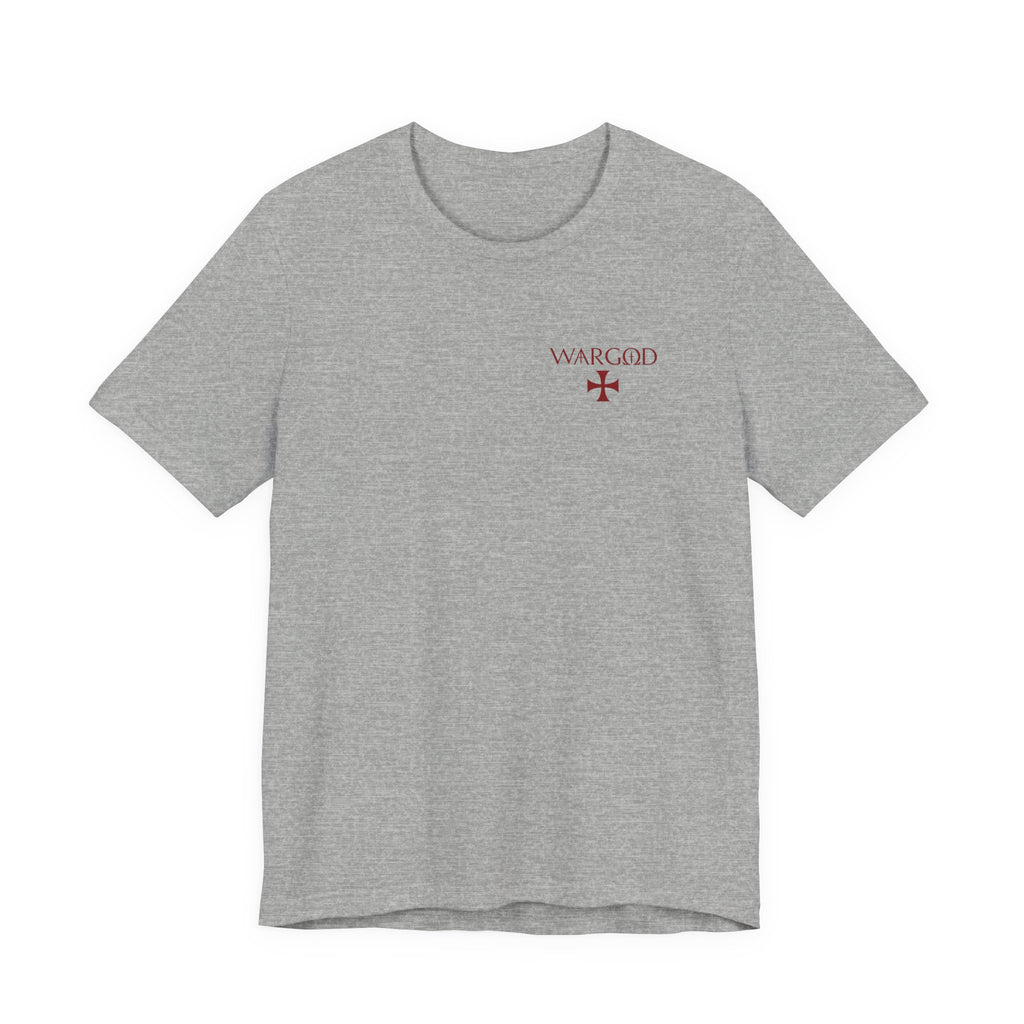 Murder Scene Raven Tee — Wargod Chest Logo Graphic T-Shirt