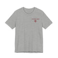 Wargod Cross Tee — "I am the Alpha and the Omega" Christian Graphic T‑Shirt