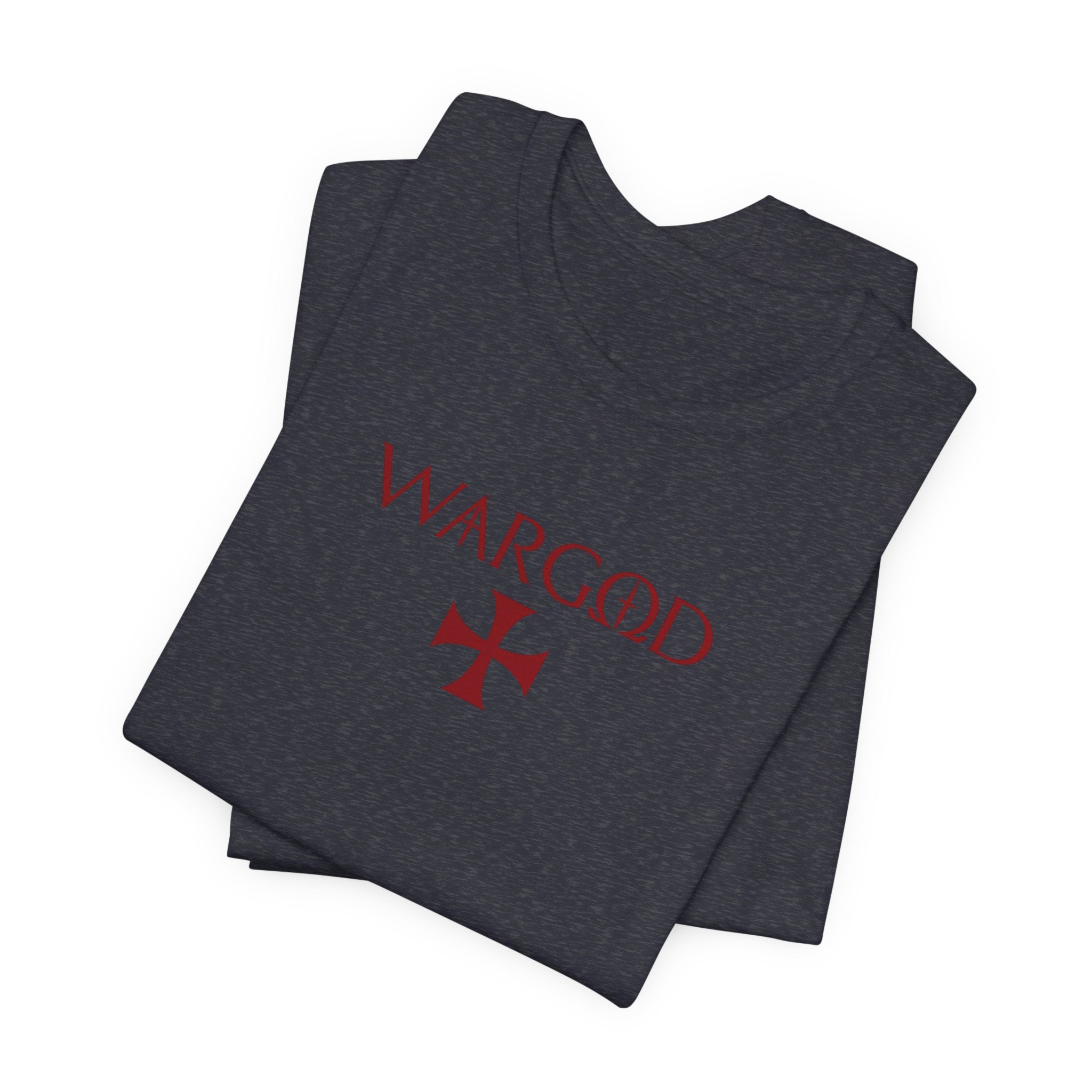 WARGOD Cross Graphic Tee — Military-Inspired Patriotic T-Shirt