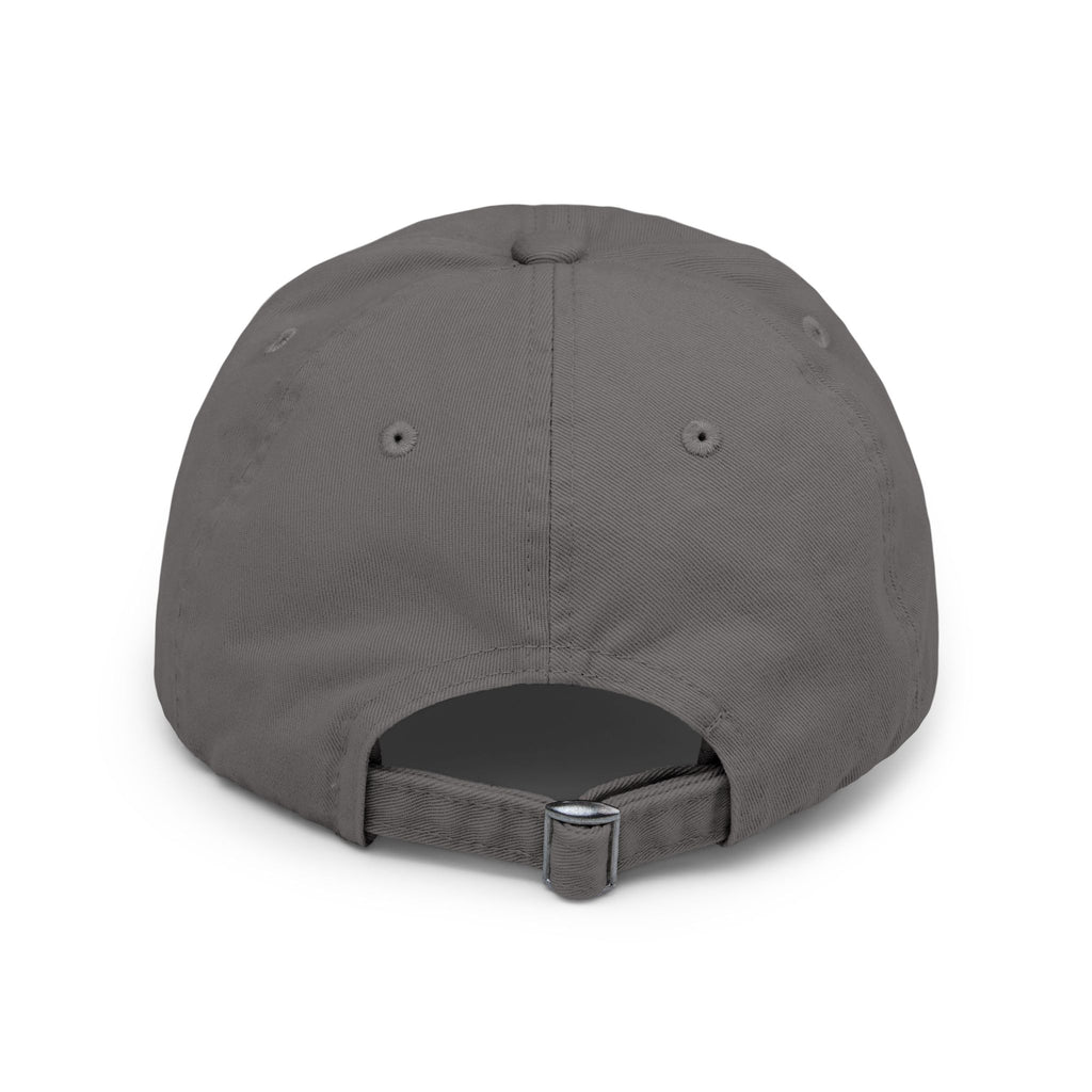 WARGOD Distressed Black Cap — Vintage Red Cross Logo