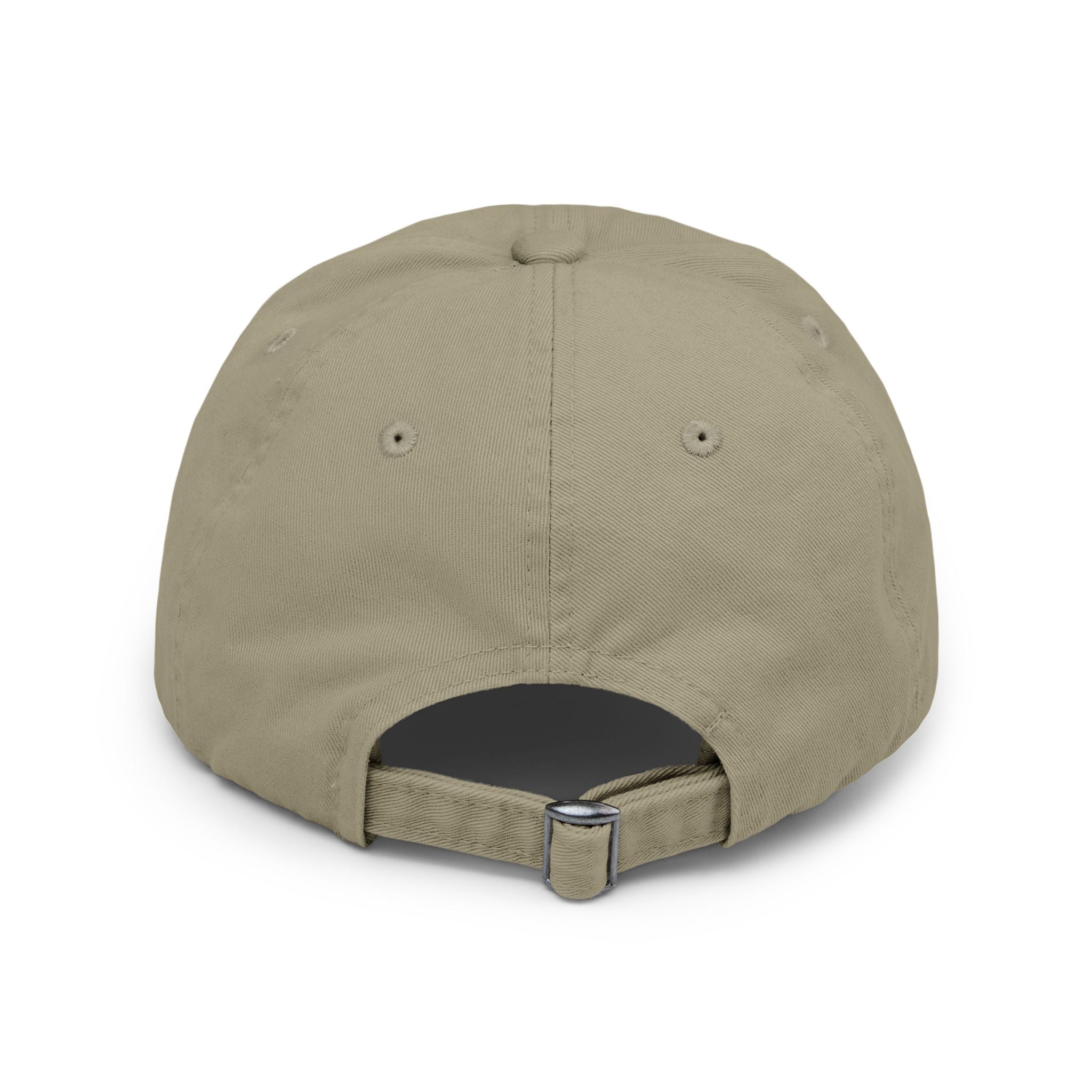 WARGOD Distressed Black Cap — Vintage Red Cross Logo