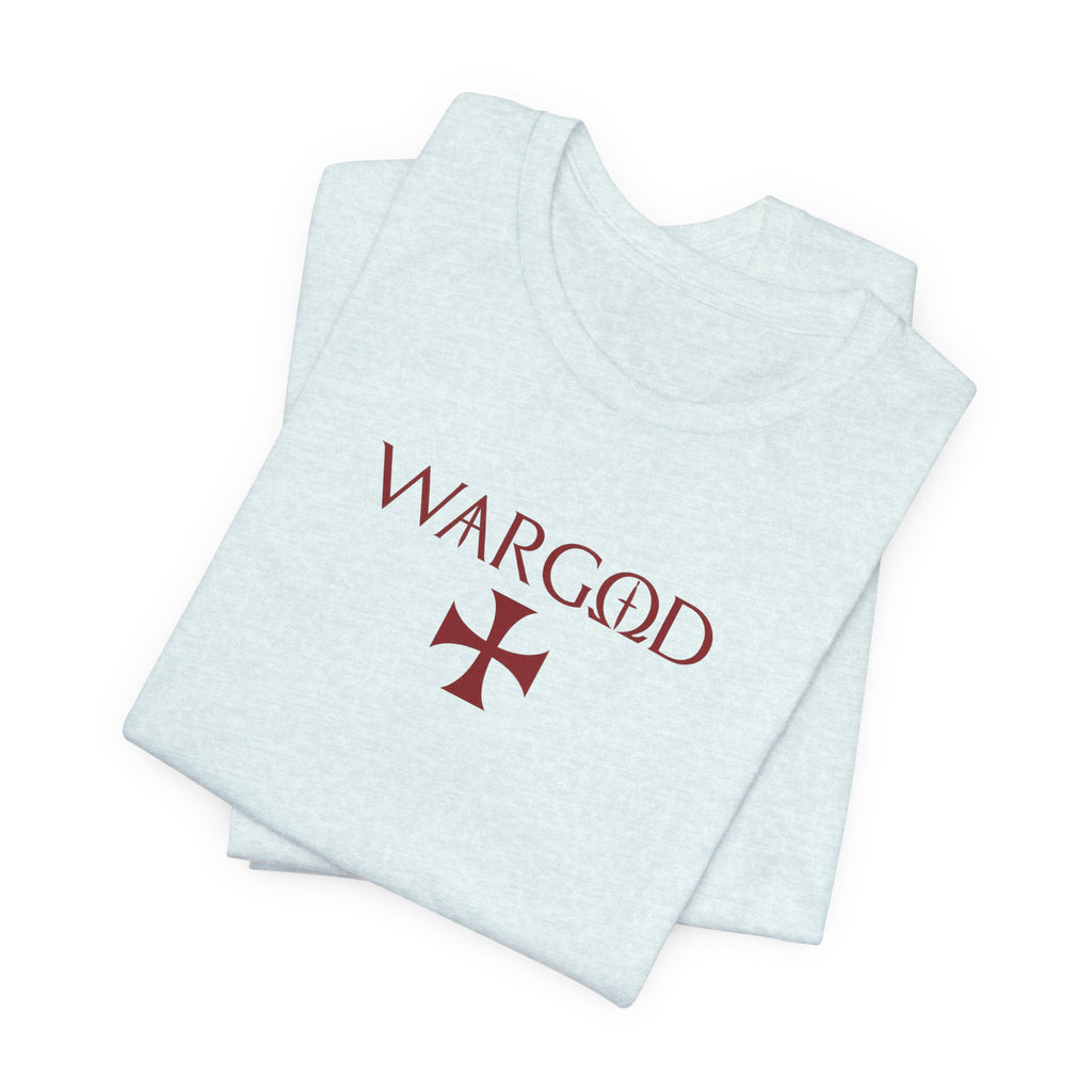WARGOD Cross Graphic Tee — Military-Inspired Patriotic T-Shirt