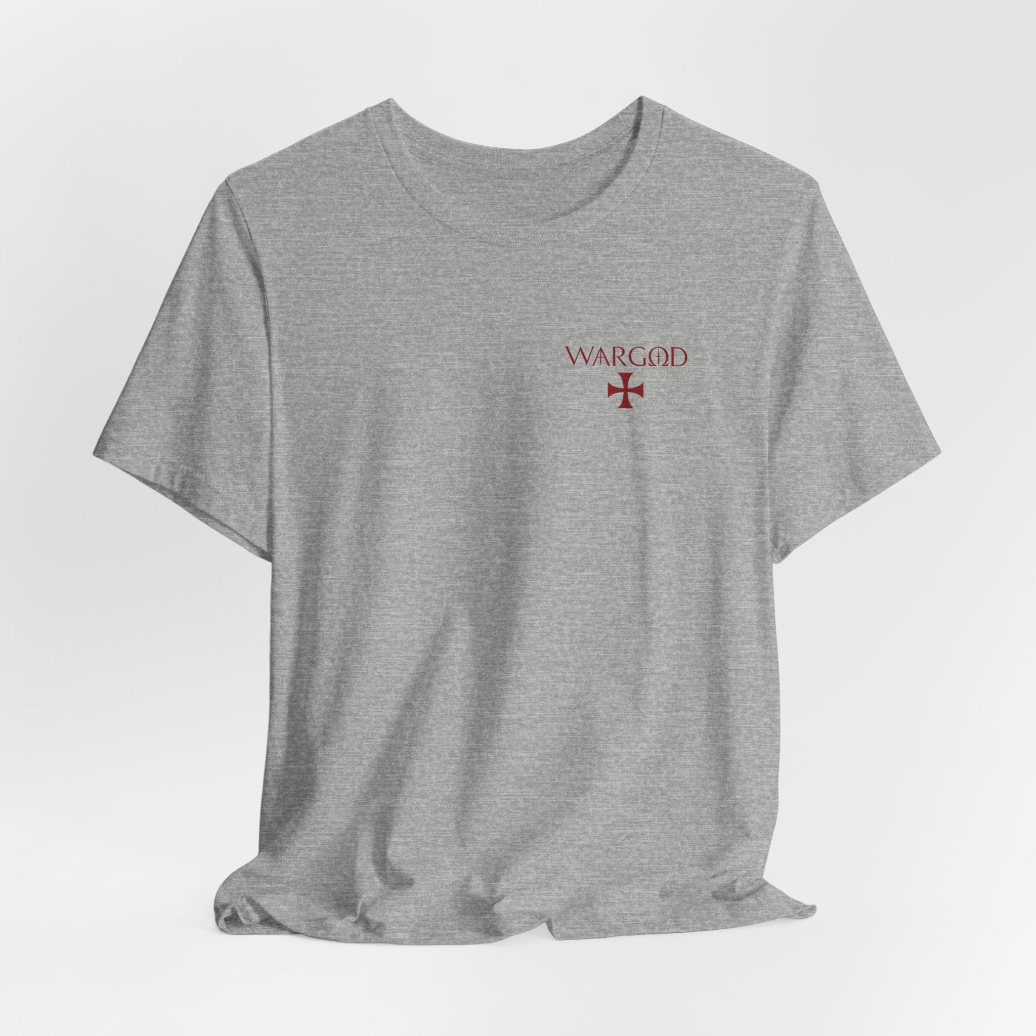 Murder Scene Raven Tee — Wargod Chest Logo Graphic T-Shirt