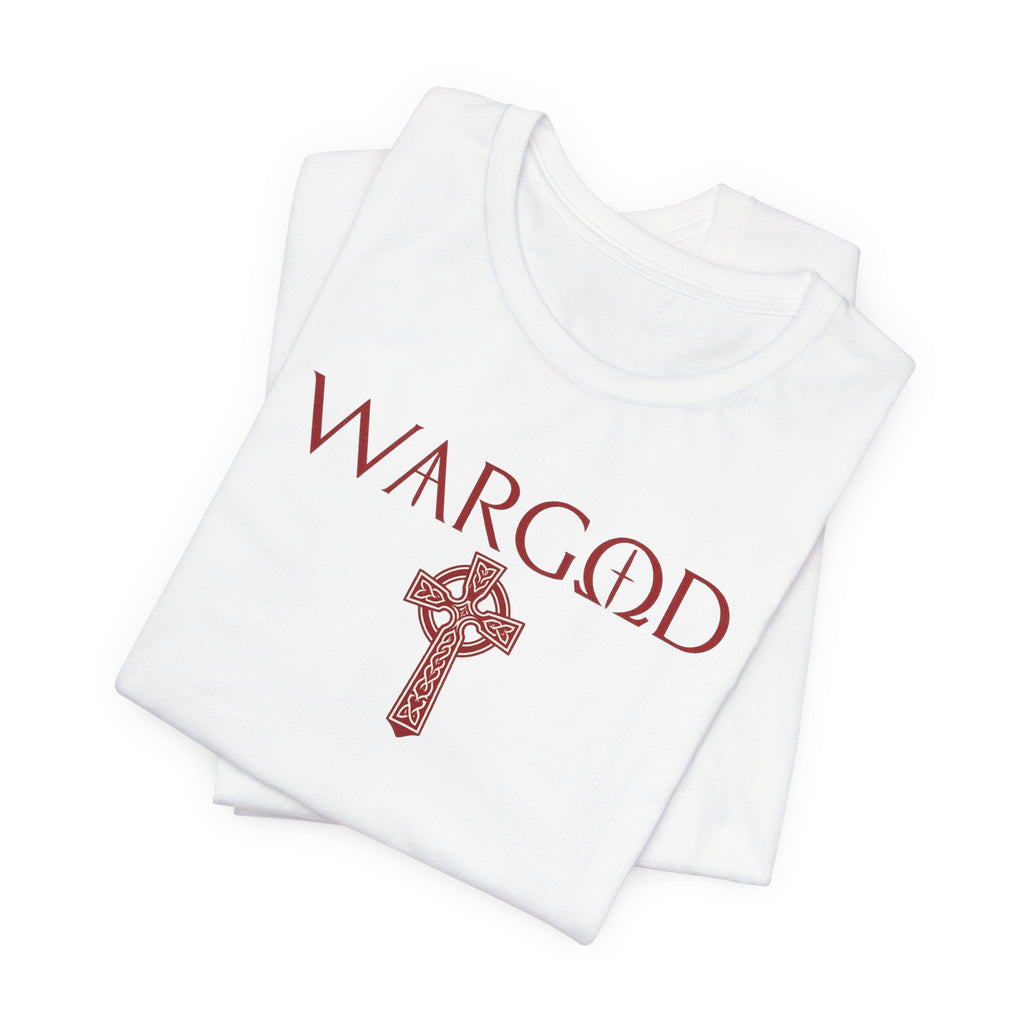 WARGOD Celtic Cross Tee — Inspired Faith Graphic T-Shirt