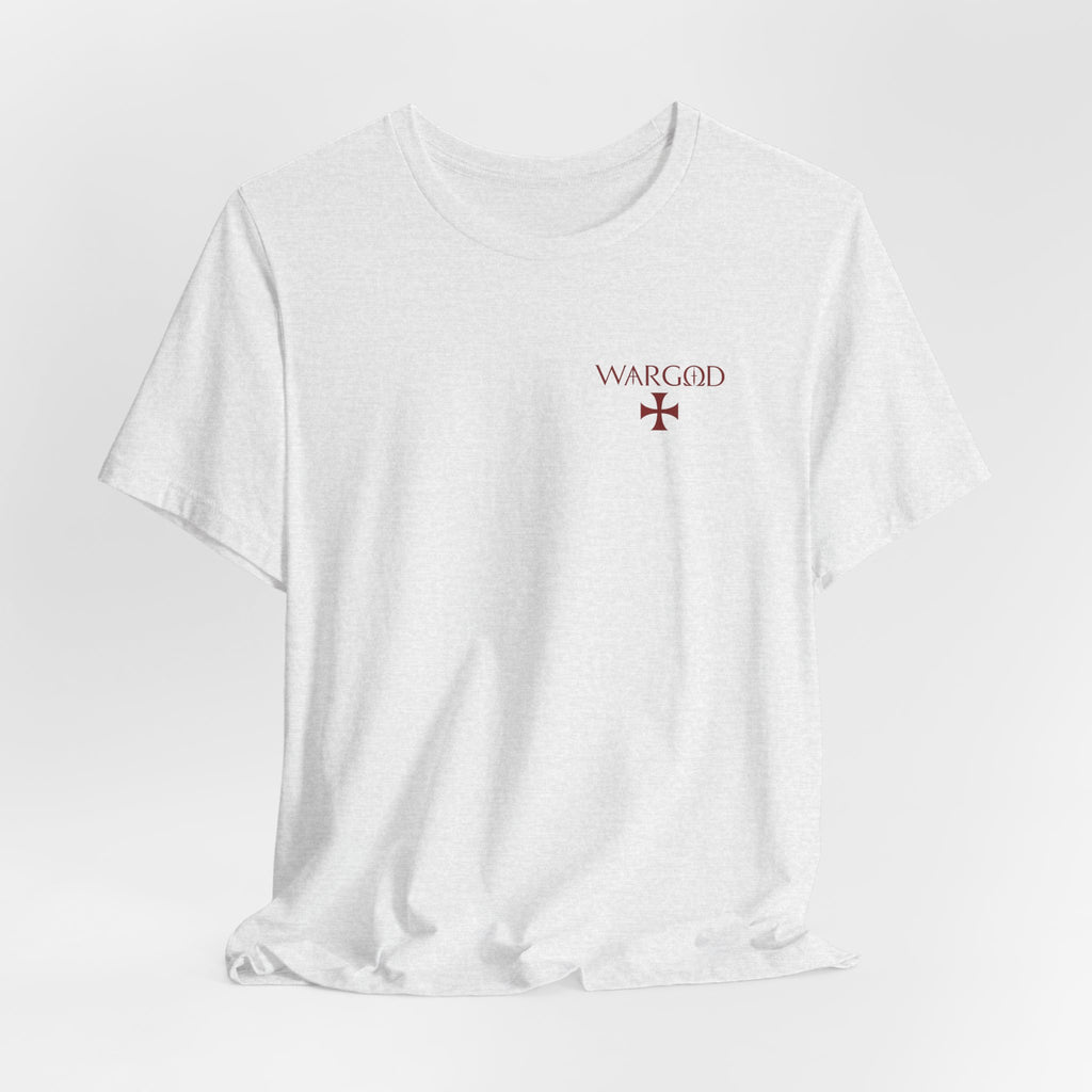 St. Michael 'WARGOD' Graphic Tee — "St. Michael, defend us"