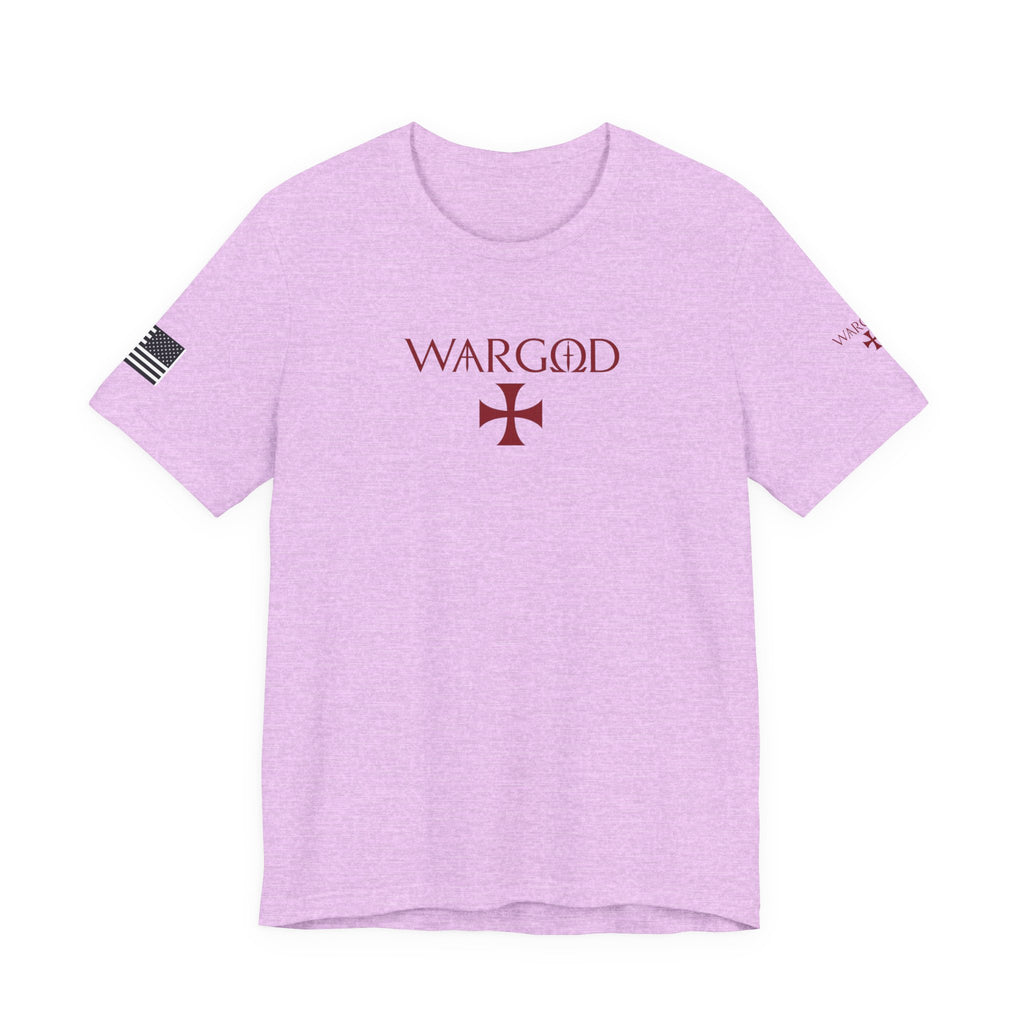 WARGOD Cross Graphic Tee — Military-Inspired Patriotic T-Shirt