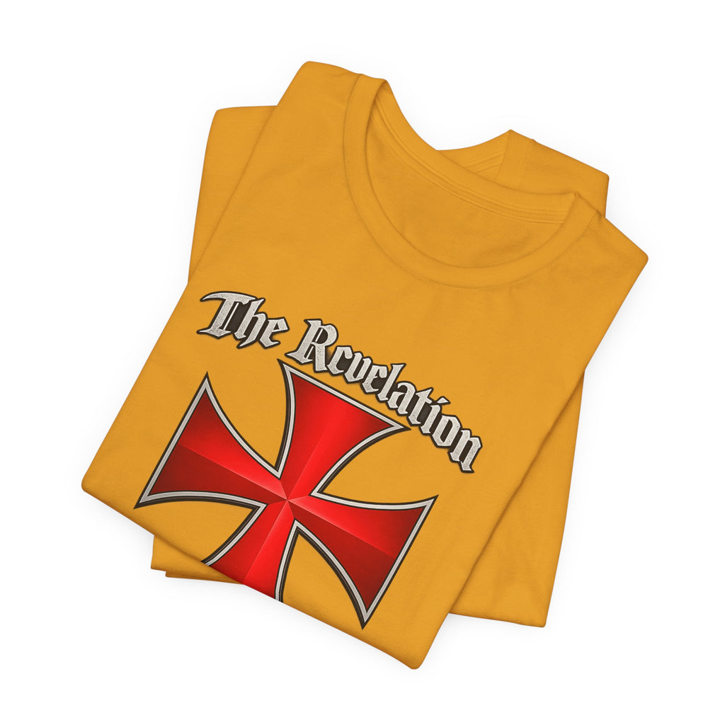 Revelation Cross Tee — "The Revelation Will Not Be Televised" Graphic T-Shirt