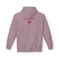 WARGOD Cross Hoodie — "I Am the Alpha and the Omega" Graphic Hoodie
