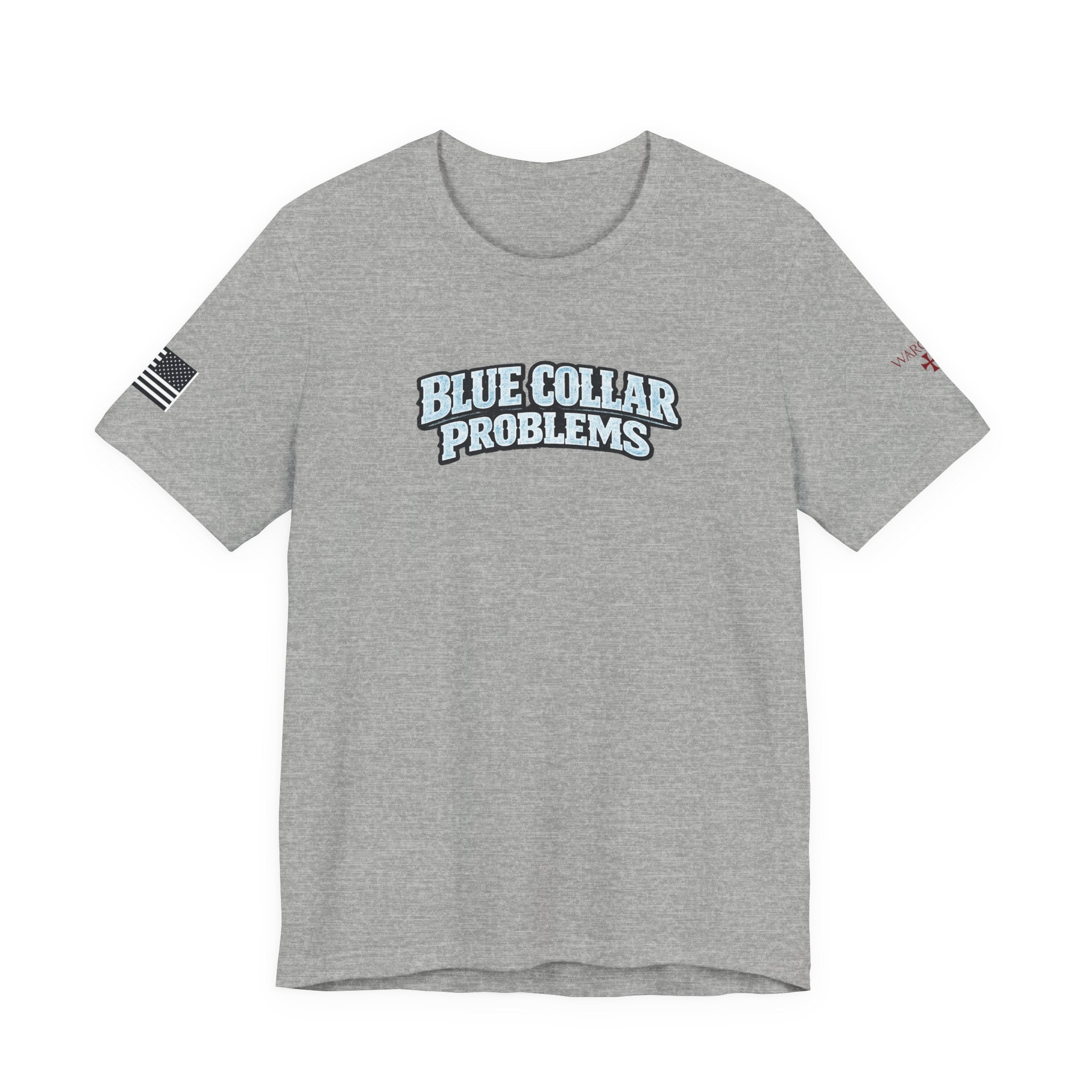 Blue Collar Problems T‑Shirt — Workwear Graphic Tee for Tradespeople