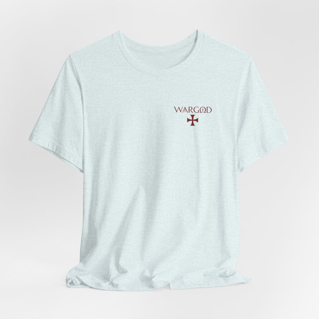 St. Michael 'WARGOD' Graphic Tee — "St. Michael, defend us"