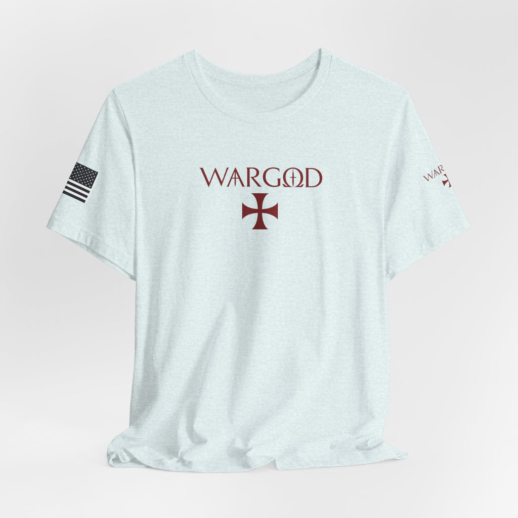 WARGOD Cross Graphic Tee — Military-Inspired Patriotic T-Shirt