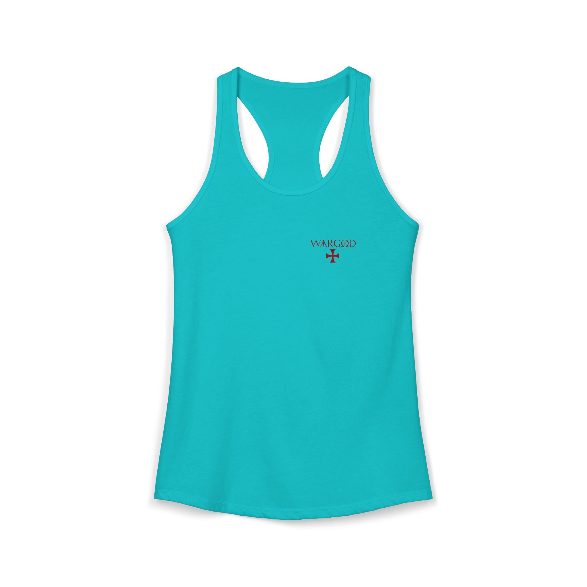 Women's Ideal Racerback Tank-WARGOD- Alpha and Omega