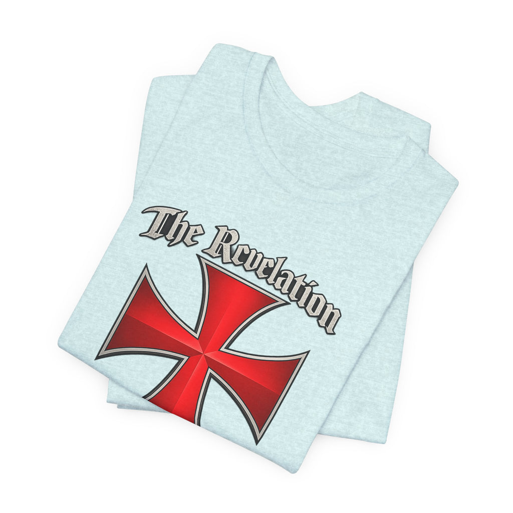 Revelation Cross Tee — "The Revelation Will Not Be Televised" Graphic T-Shirt