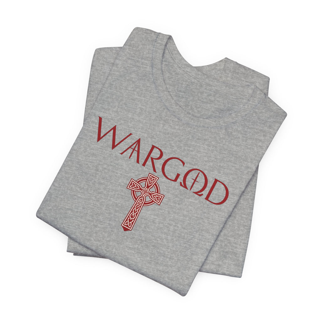 WARGOD Celtic Cross Tee — Inspired Faith Graphic T-Shirt