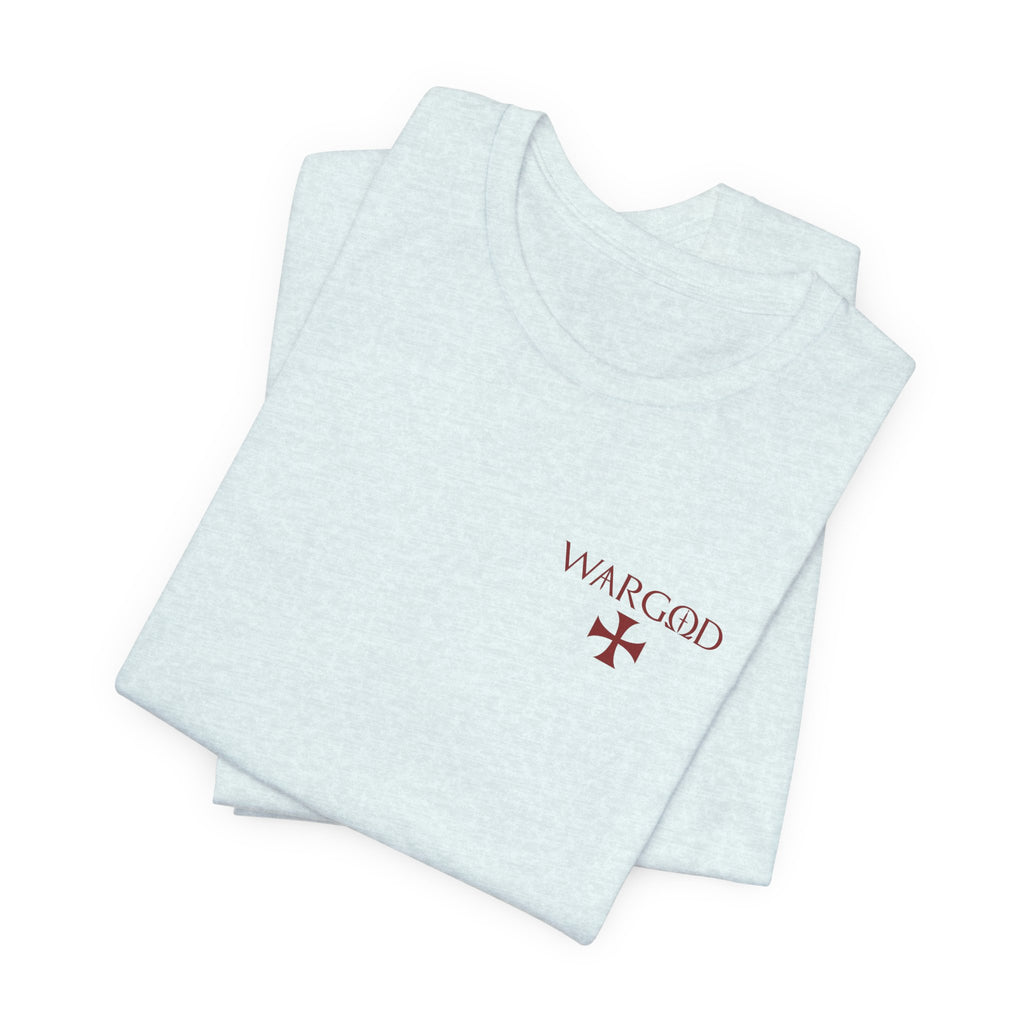St. Michael 'WARGOD' Graphic Tee — "St. Michael, defend us"