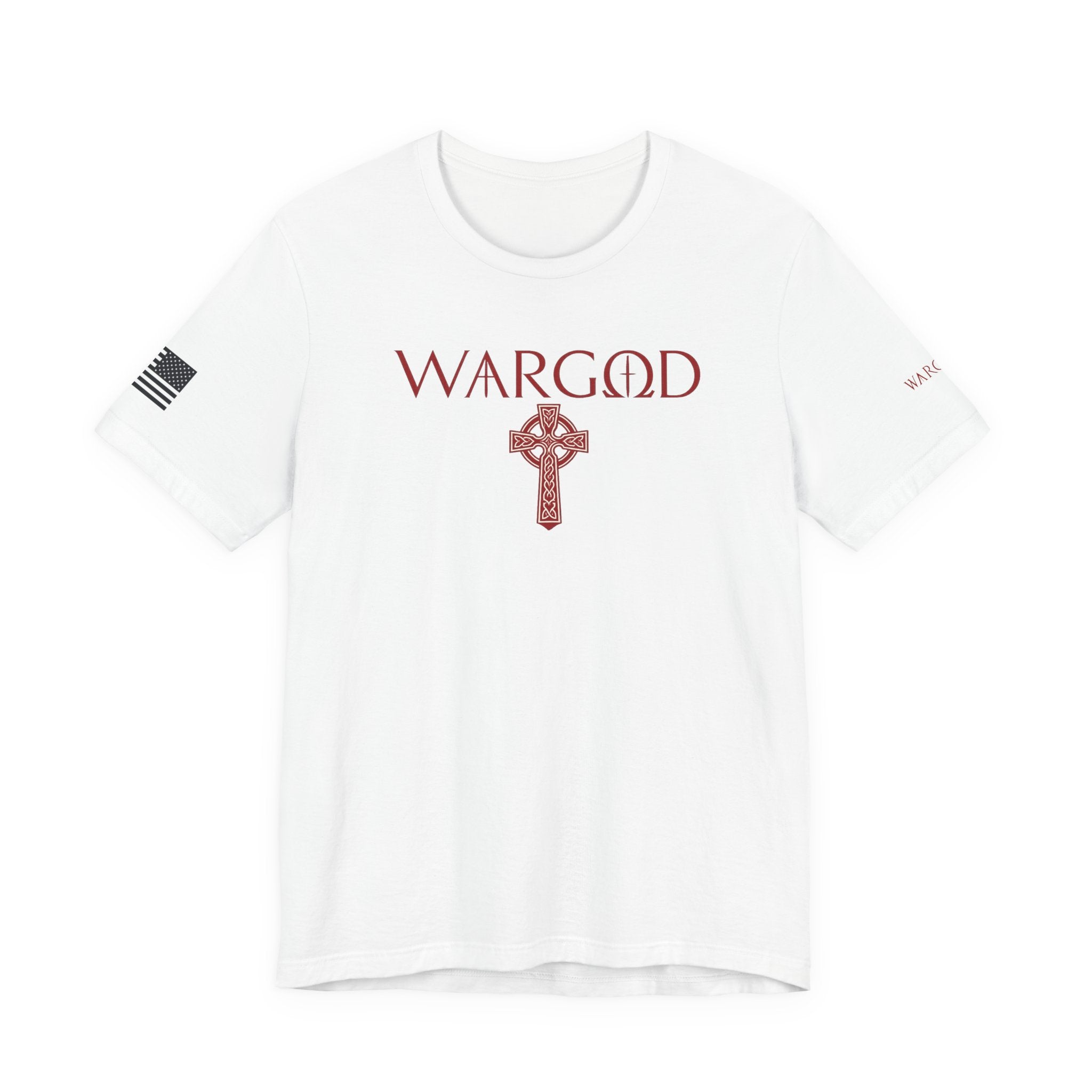 WARGOD Celtic Cross Tee — Inspired Faith Graphic T-Shirt