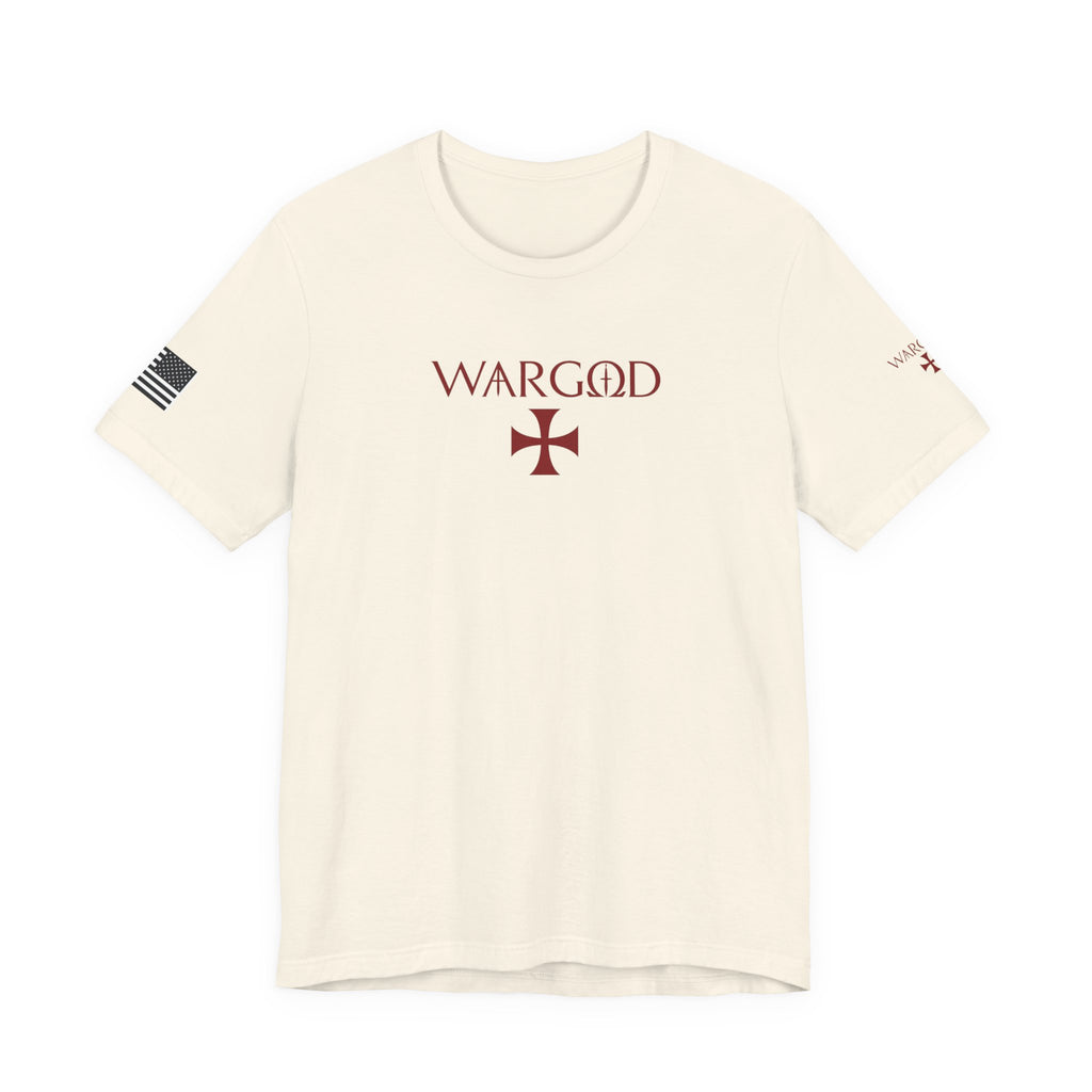 WARGOD Cross Graphic Tee — Military-Inspired Patriotic T-Shirt